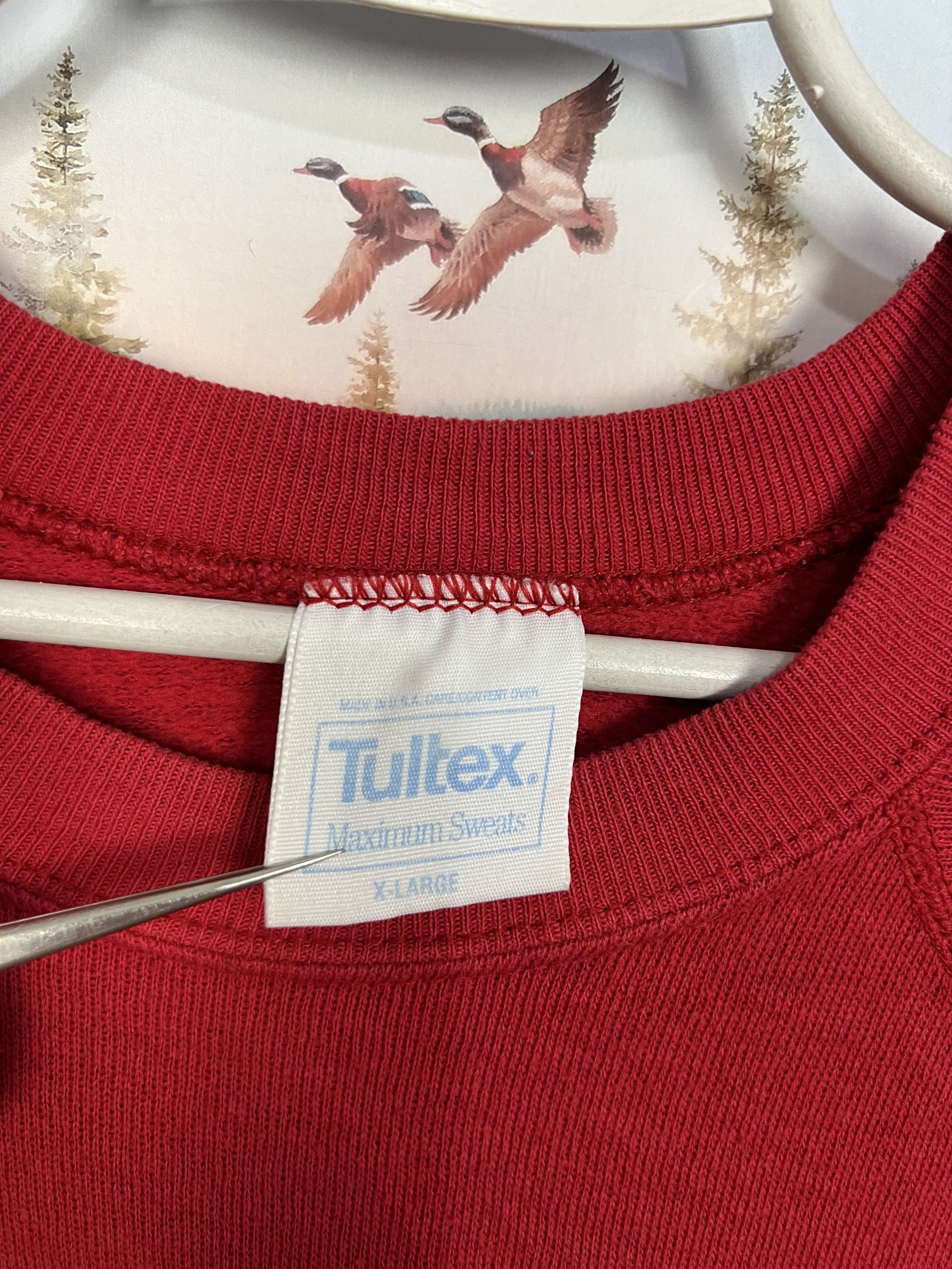 Tultex Vintage 90's Kansas City Chiefs Sweatshirt Crewneck NFL Rare Size US XL / EU 56 / 4 - 5 Thumbnail