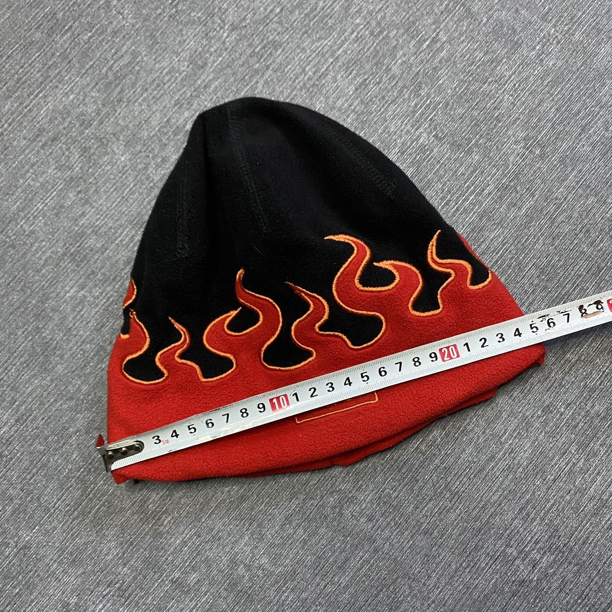 Vintage Vintage Serious y2k flame beanie hat Size ONE SIZE - 6 Thumbnail