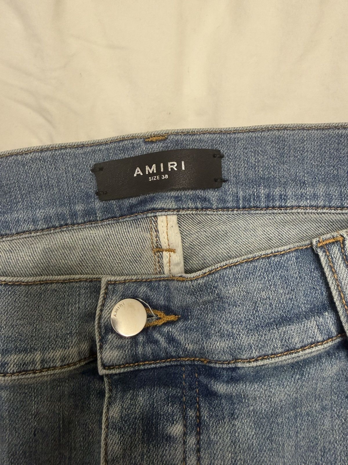 Amiri AMIRI STACK JEANS Size US 38 / EU 54 - 2 Thumbnail