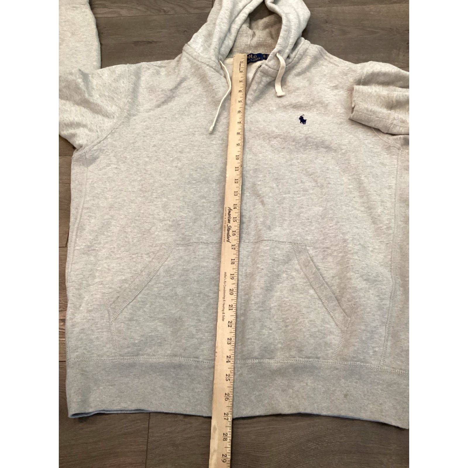 Polo Ralph Lauren Polo Ralph Lauren Hoodie Gray XL Full Zip Streetwear Mens Polo Bear Size US XL / EU 56 / 4 - 5 Thumbnail