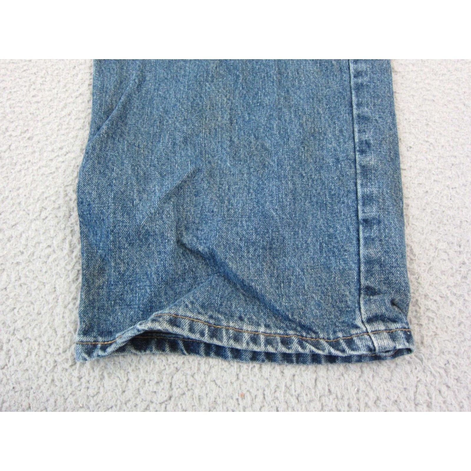 Faded Glory VINTAGE Faded Glory Jeans Mens 38 x 30 Blue Denim 5-Pocket Relaxed Fit 90s Retro Wide-Leg Jeans Mens Size US 38 / EU 54 - 3 Thumbnail