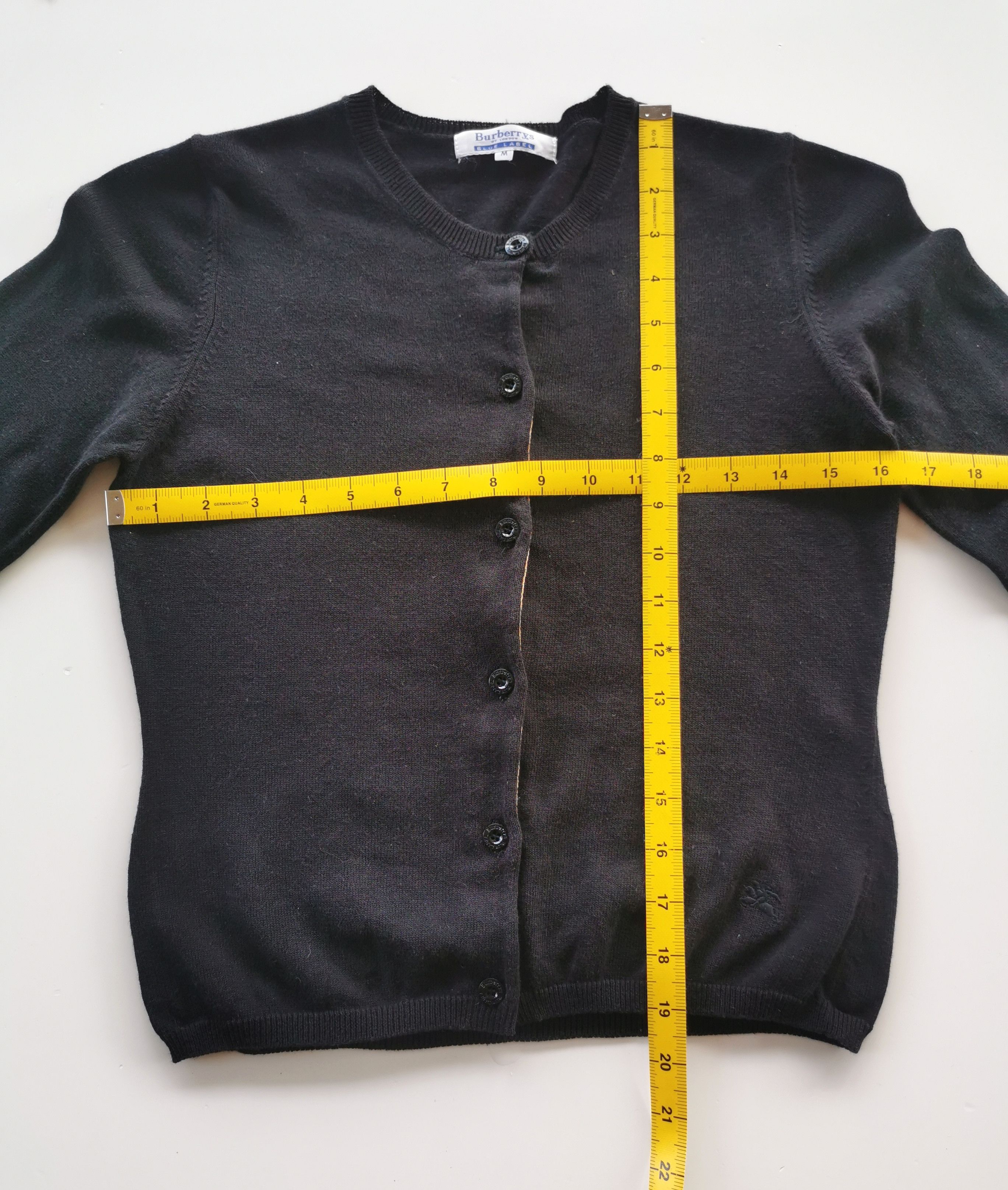 Burberry Vintage Burberrys Short Length Cardigan Size M / US 6-8 / IT 42-44 - 10 Thumbnail