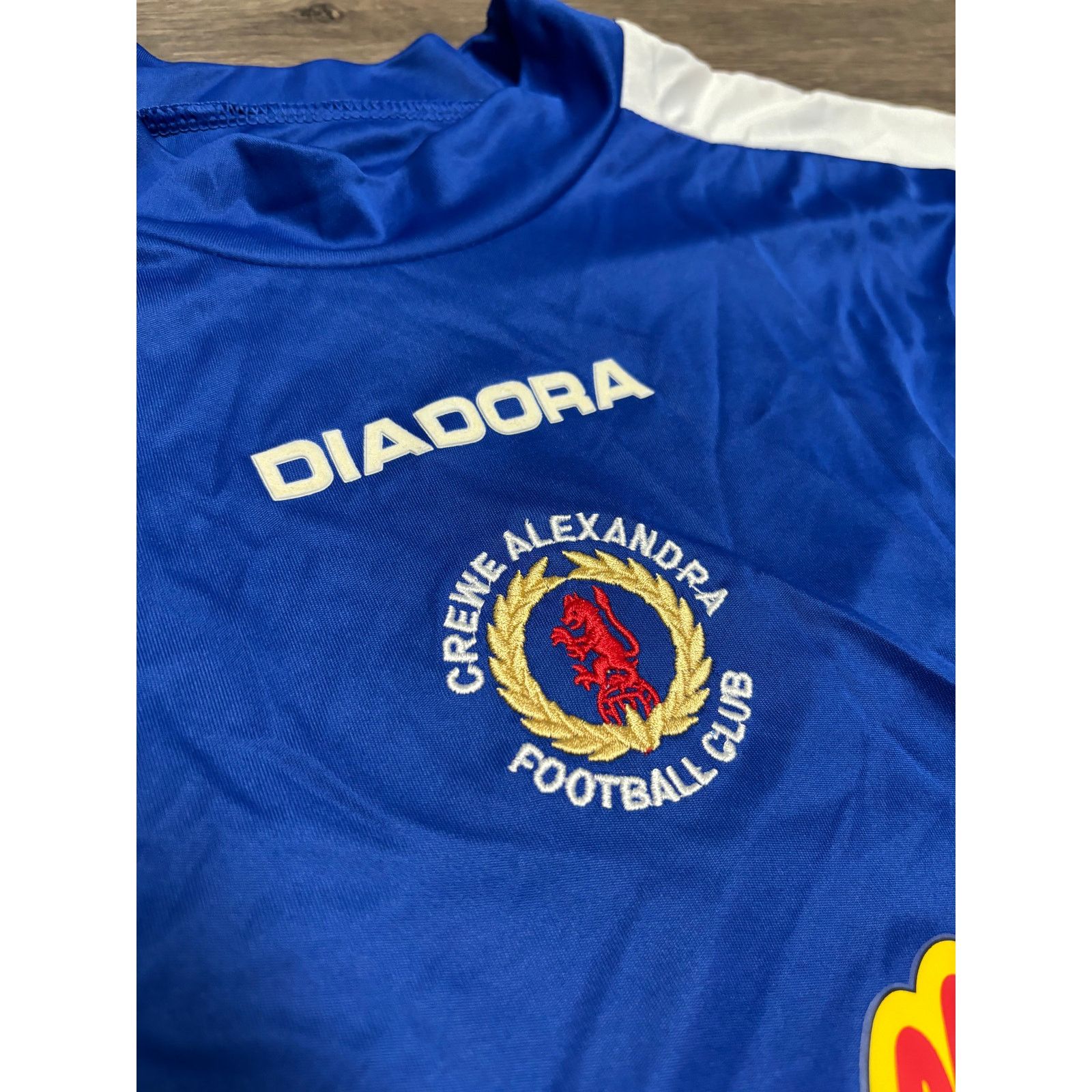 Diadora × Vintage NWT Crewe Alexandra Adults XXL Football Jersey Blue Diadora Size US XXL / EU 58 / 5 - 3 Thumbnail