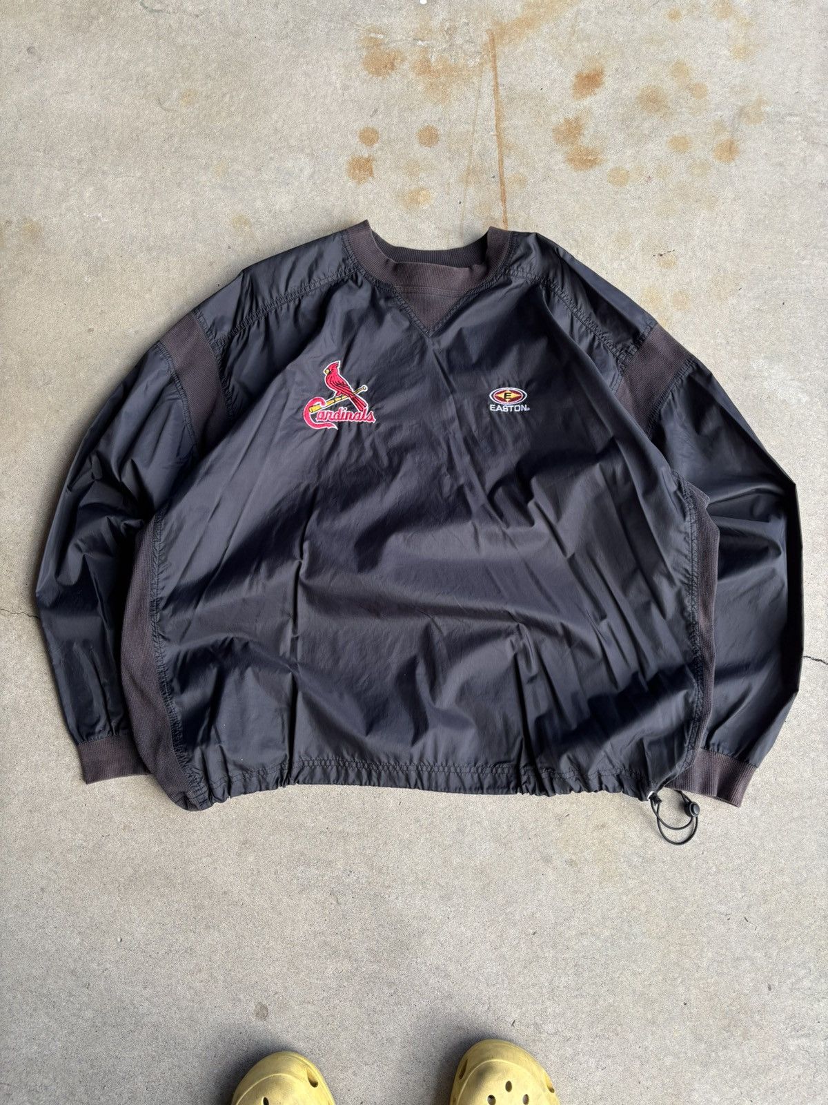 Other Crazy Vintage 90s Easton St Louis Cardinals Windbreaker Size US XL / EU 56 / 4 - 1 Thumbnail