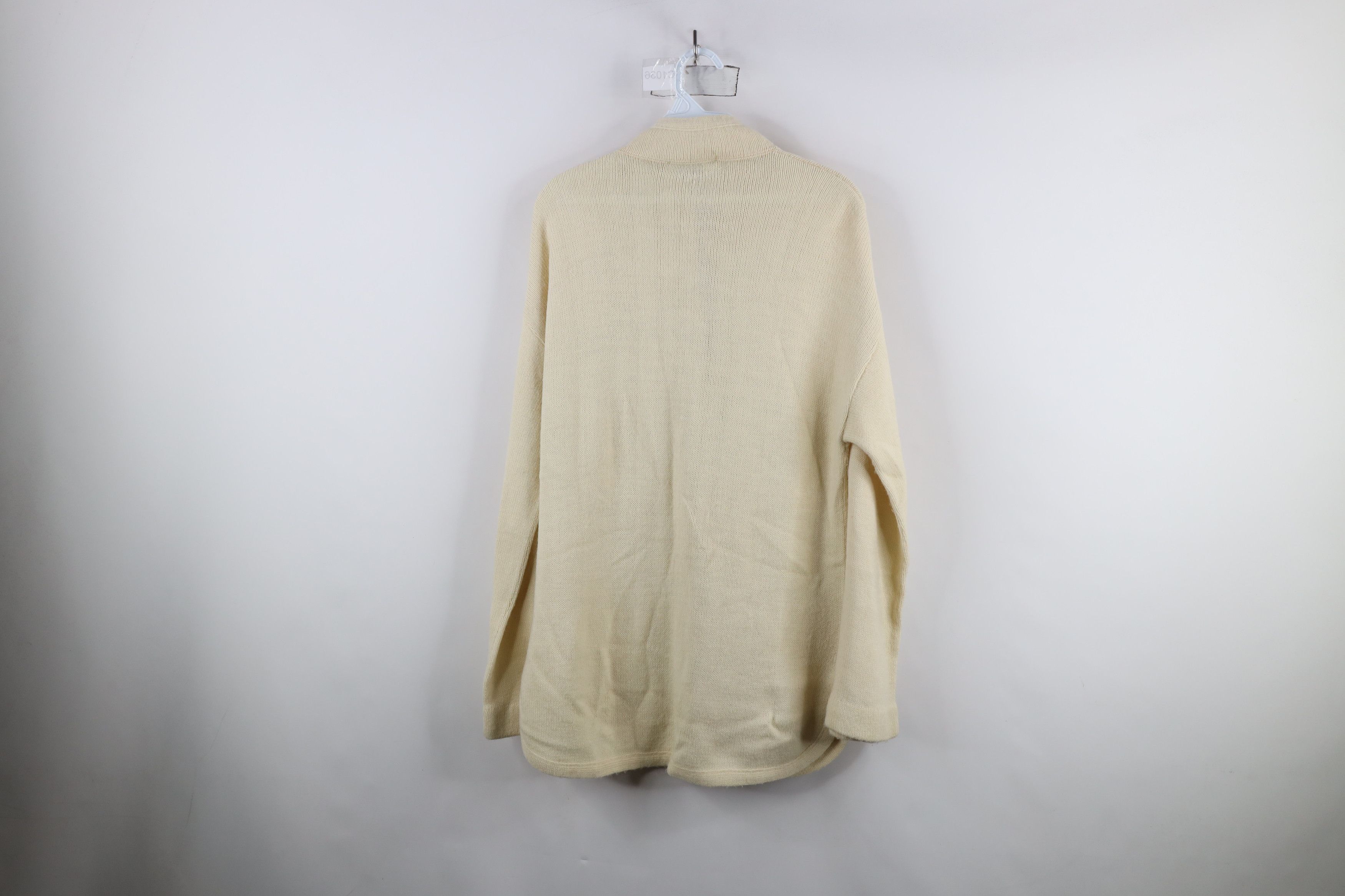 Vintage Vintage 70s Streetwear Toggle Button Knit Cardigan Sweater Size L / US 10 / IT 46 - 12 Thumbnail