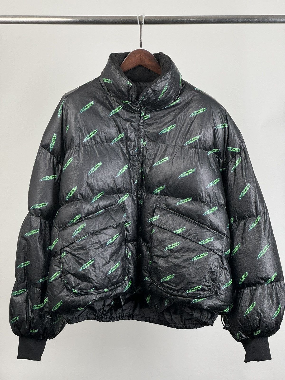 JieDa Allover logo down jacket Size US M / EU 48-50 / 2 - 1 Thumbnail