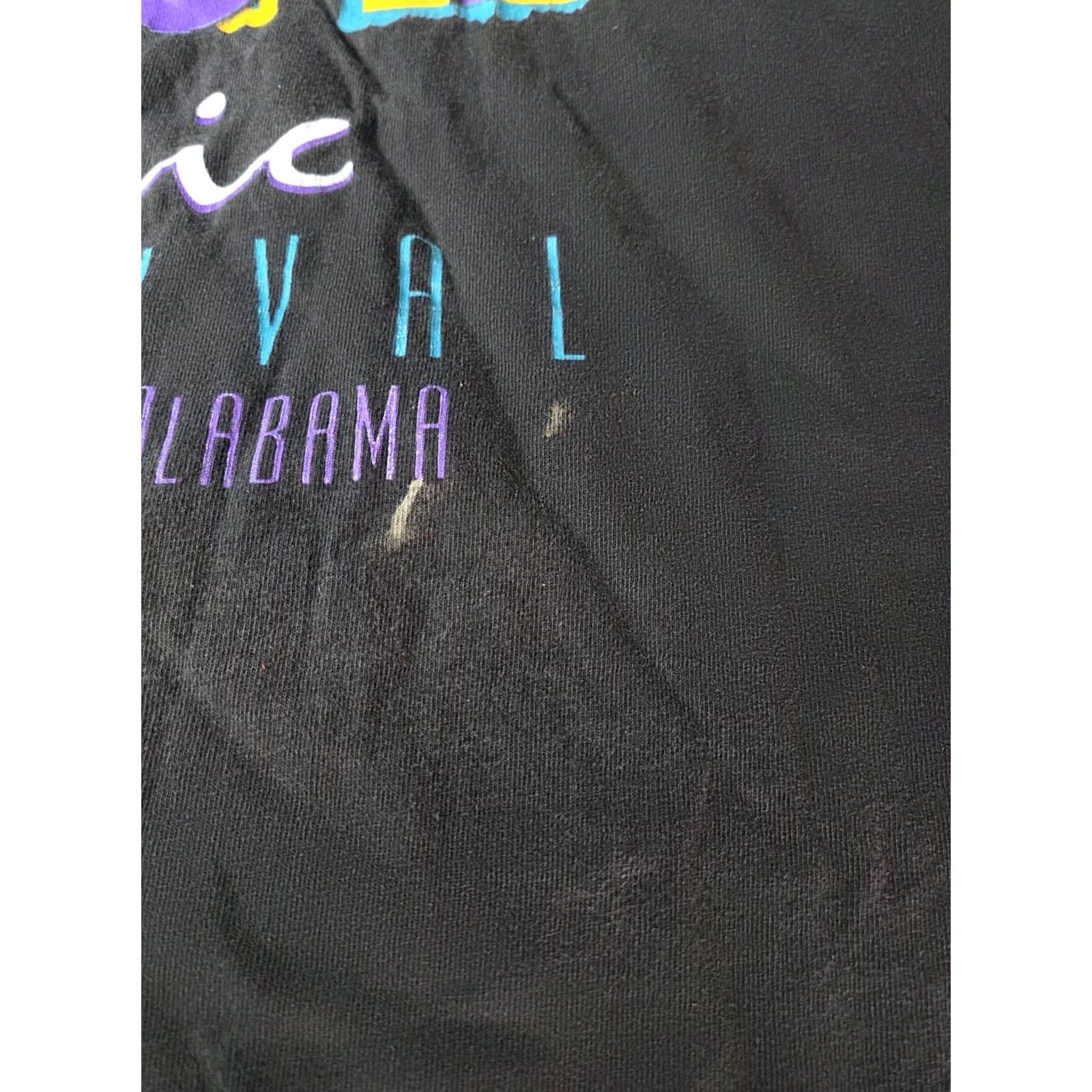 Gildan VINTAGE W.C Handy Jazz Festival 1993 Shirt 2XL Faded Made In USA Size US XXL / EU 58 / 5 - 3 Thumbnail