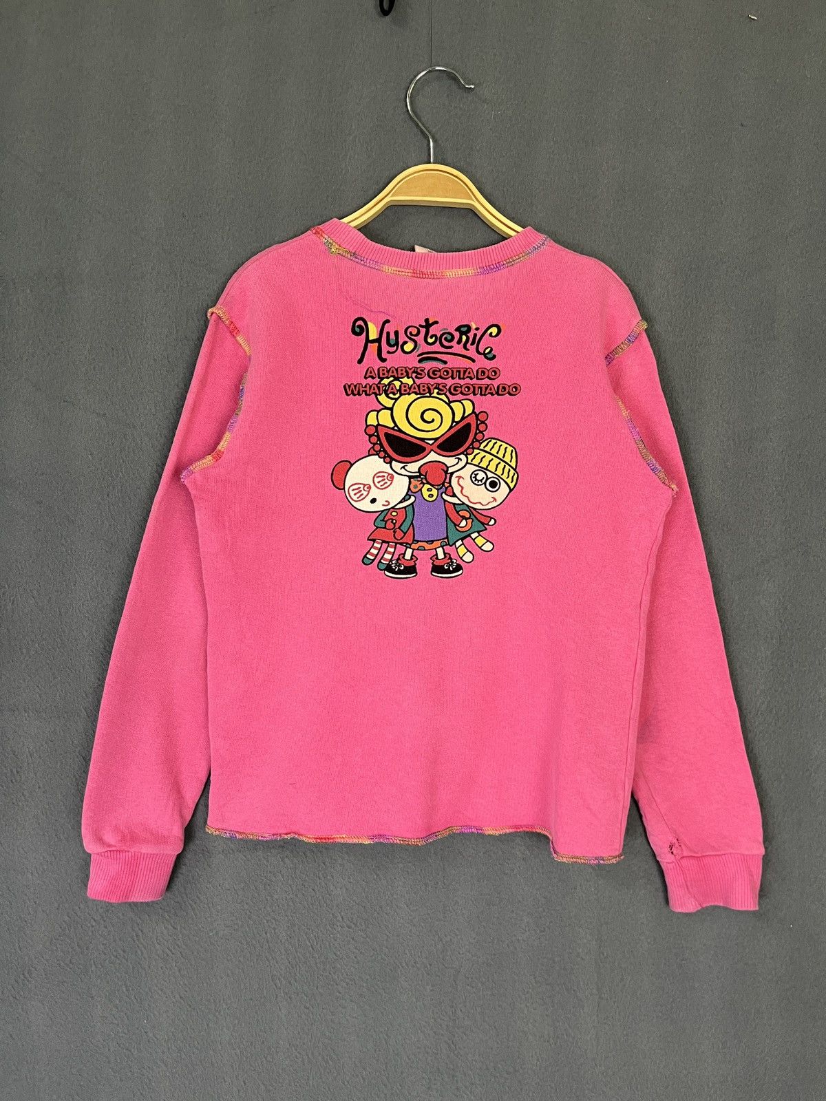 Hysteric Glamour × Vintage Hysteric Glamour Mini Kids Sweatshirt Size S / US 4 / IT 40 - 2 Thumbnail