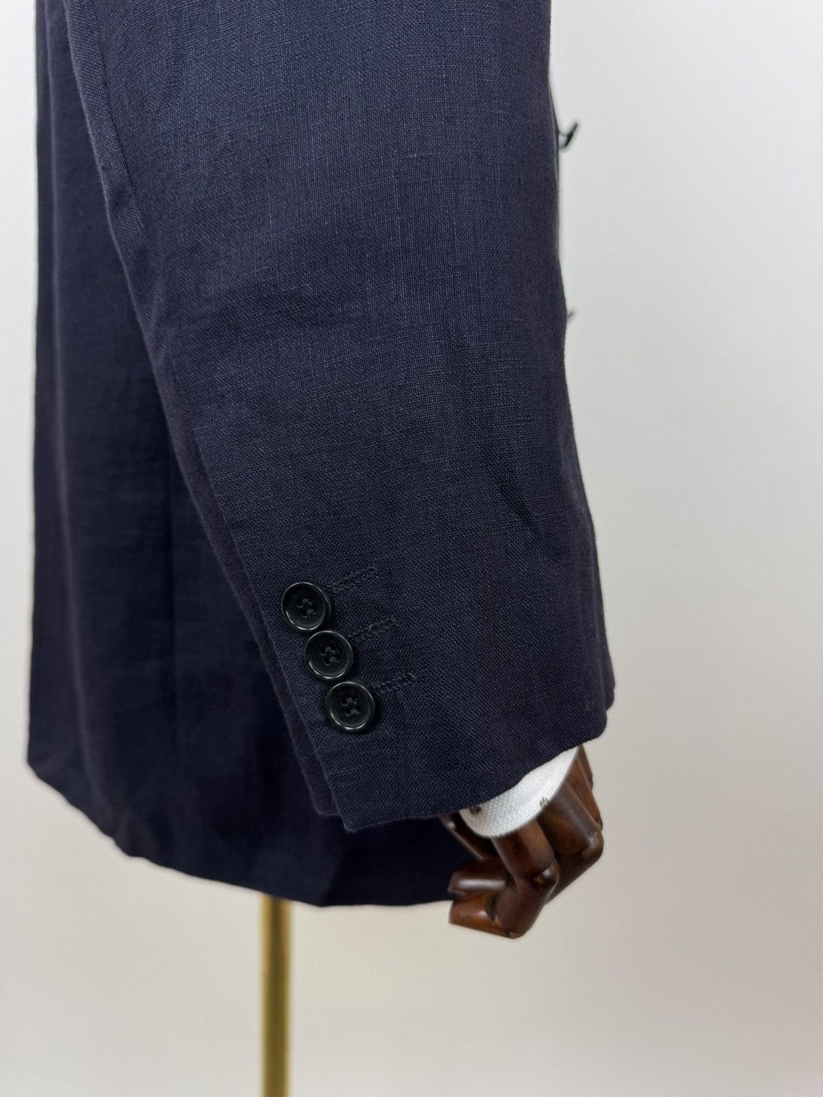 Balmain Balmain Paris Linen Blazer Vintage Sport Jacket Three Button Size 42R - 11 Thumbnail