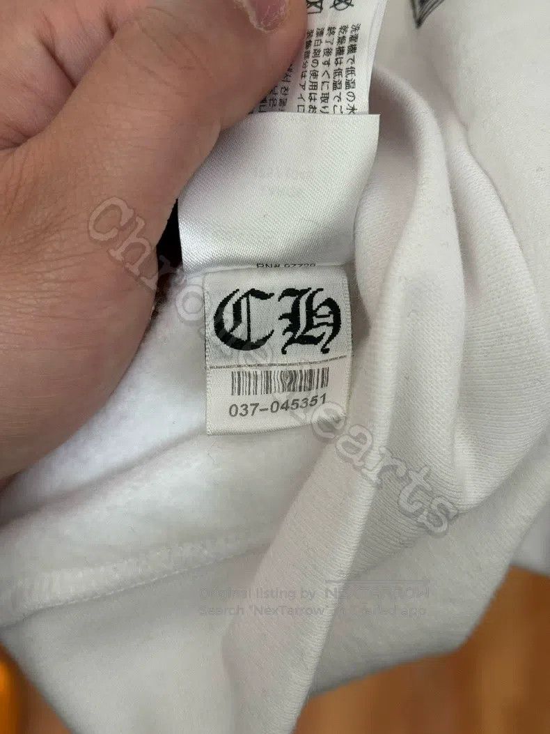 Chrome Hearts CHROME HEARTS Size L White cross arm horseshoe zipper sweat Size US L / EU 52-54 / 3 - 3 Thumbnail