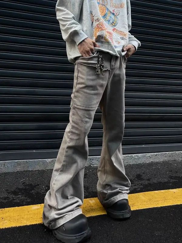 Japanese Brand VIBE Vintage desert-inspired stretch wide-leg jeans Size US 32 / EU 48 - 1 Thumbnail