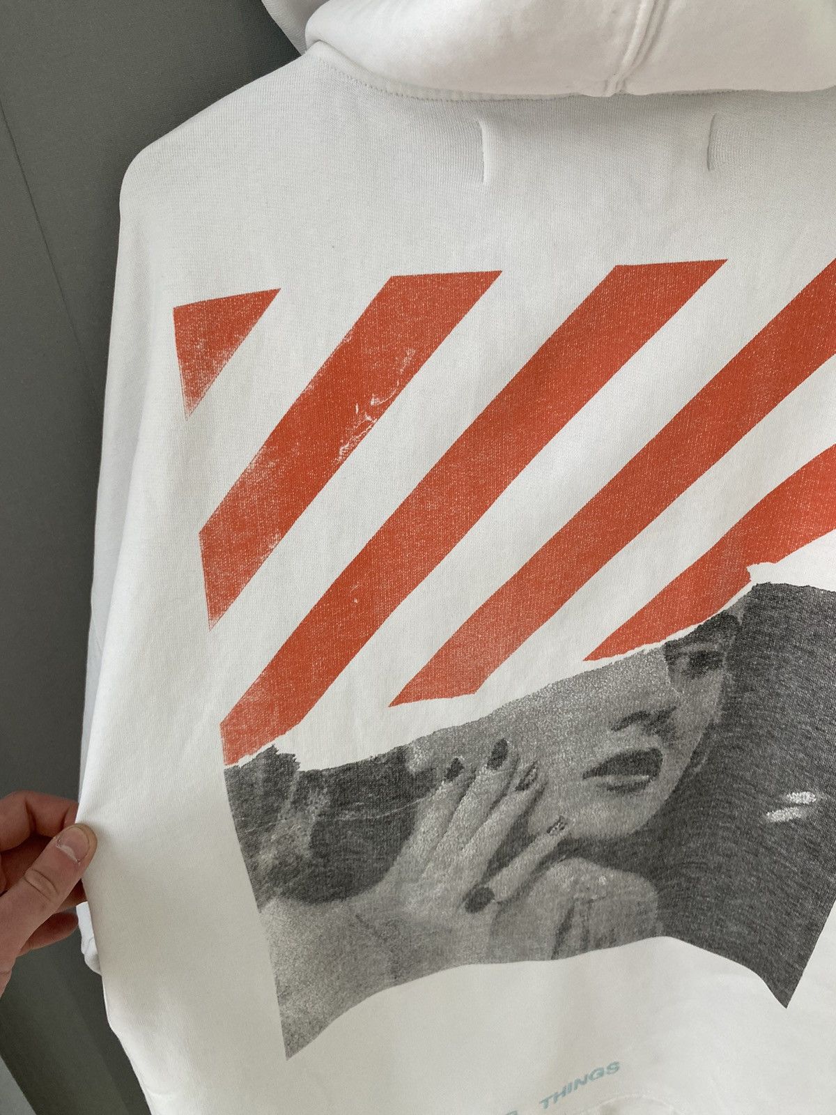 Off-White Off White Marilyn Monroe Logo Hoodie Size US M / EU 48-50 / 2 - 14 Thumbnail