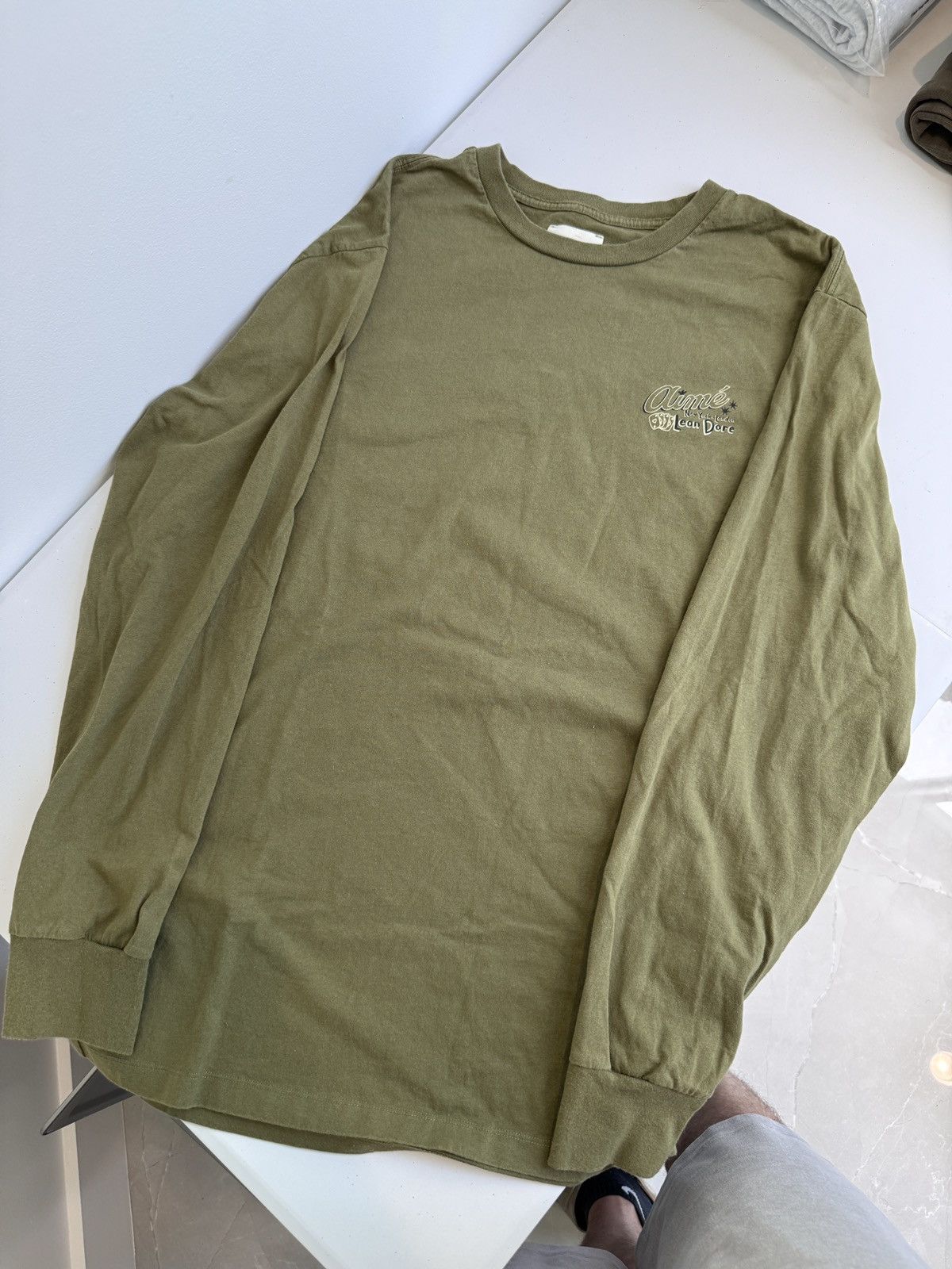 Aime Leon Dore Aime Leon Dore ALD Mens Casino LS Tee Green Size L Large Size US L / EU 52-54 / 3 - 2 Thumbnail