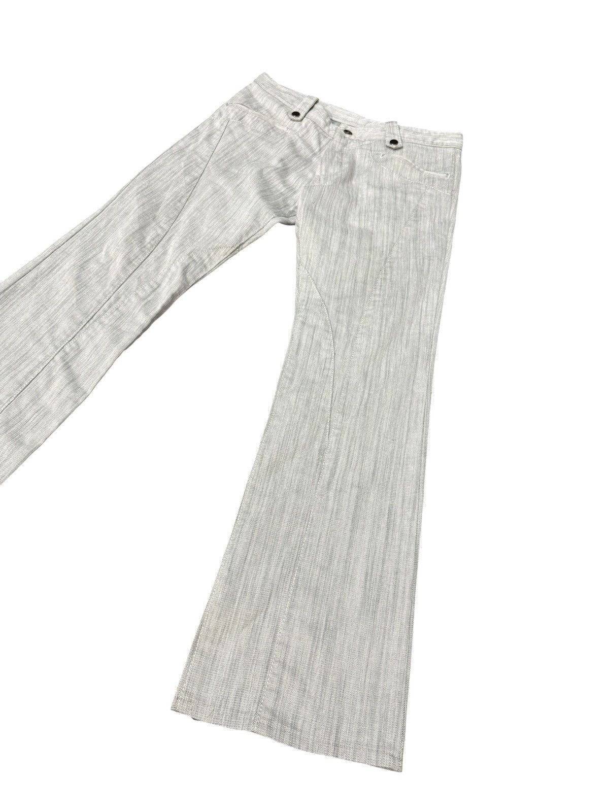 Japanese Brand Flare Jeans Semantic Design Boot Cut amiri lgb cdg 3🟦5 Size US 32 / EU 48 - 3 Thumbnail
