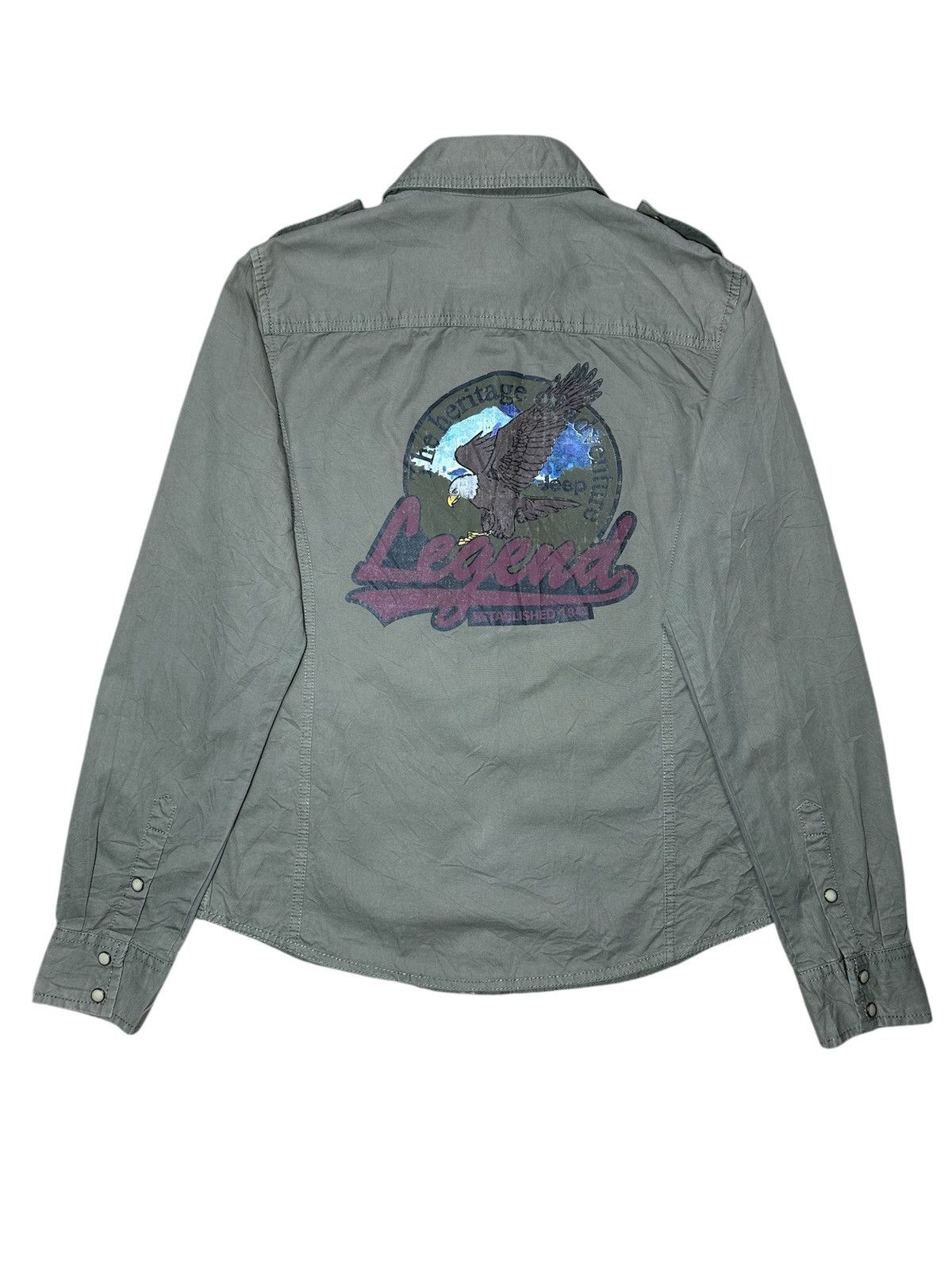 Jeep Jeep utility shirt is a vintage button-up Size US M / EU 48-50 / 2 - 3 Thumbnail