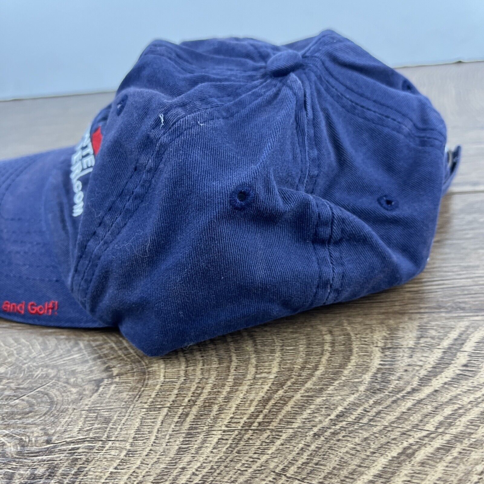 Other Last Minute Golfer Hat Blue Hat Adjustable Adult Size Hat Ca Size ONE SIZE - 8 Thumbnail