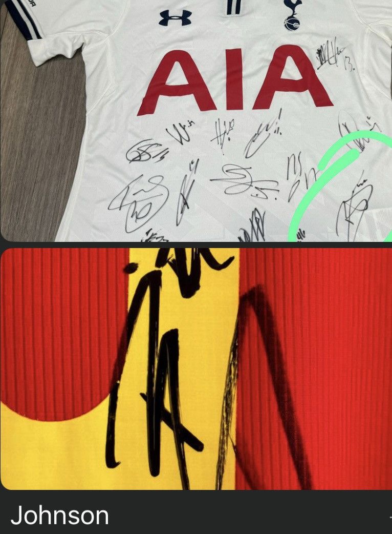 Under Armour Tottenham Hotspur 25/26 squad signature jersey Size US S / EU 44-46 / 1 - 9 Thumbnail