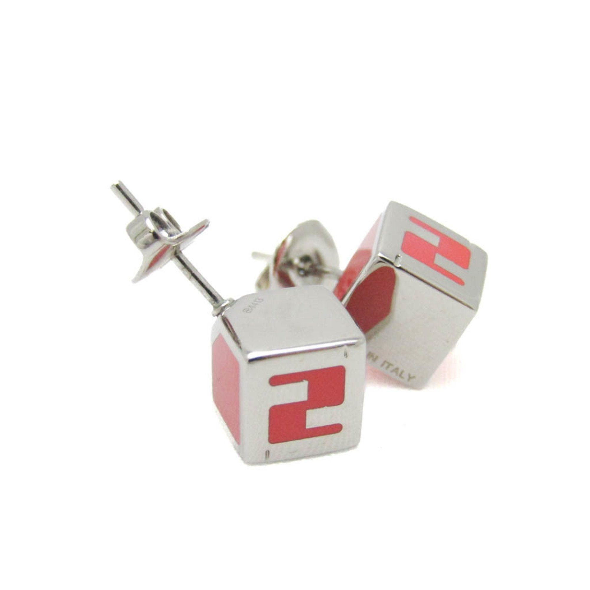 FENDI F IS Logo F Pearl Pierce Earring accessories 8AH432 gold main image 0
