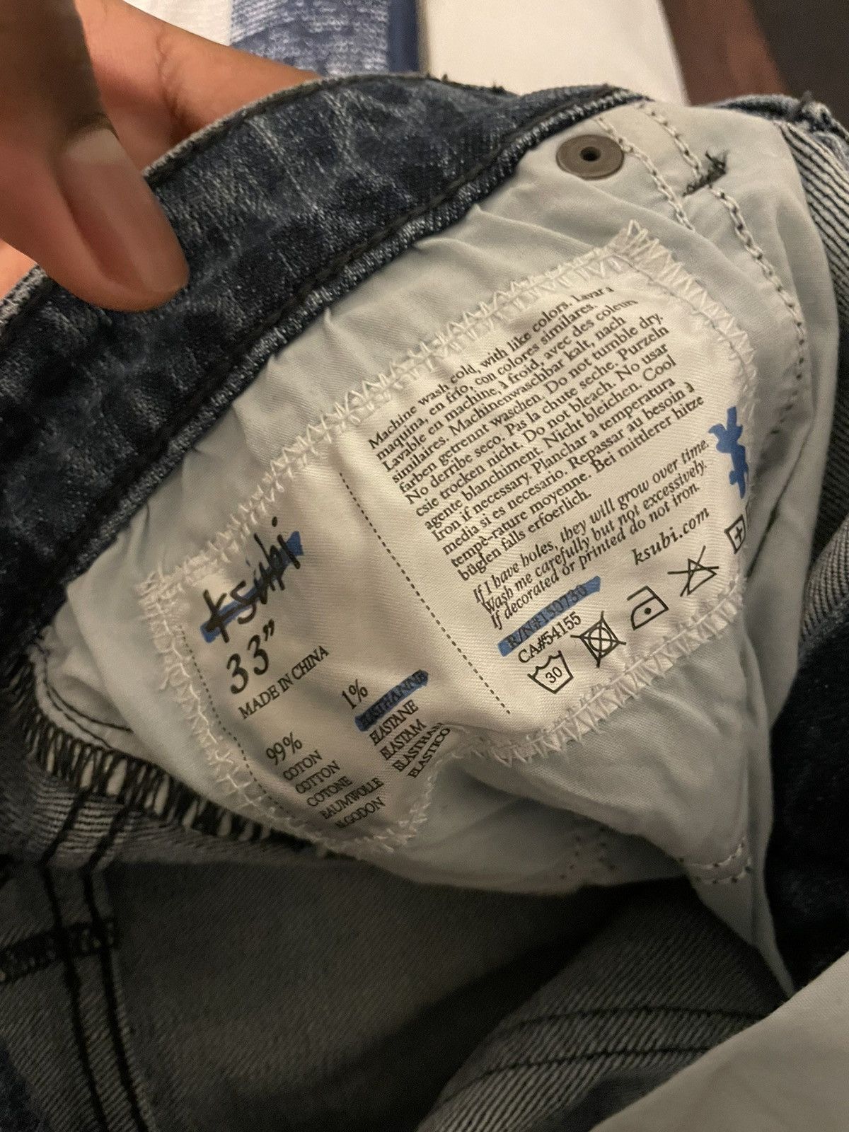 Ksubi blue ksubi jeans Size US 33 - 5 Thumbnail