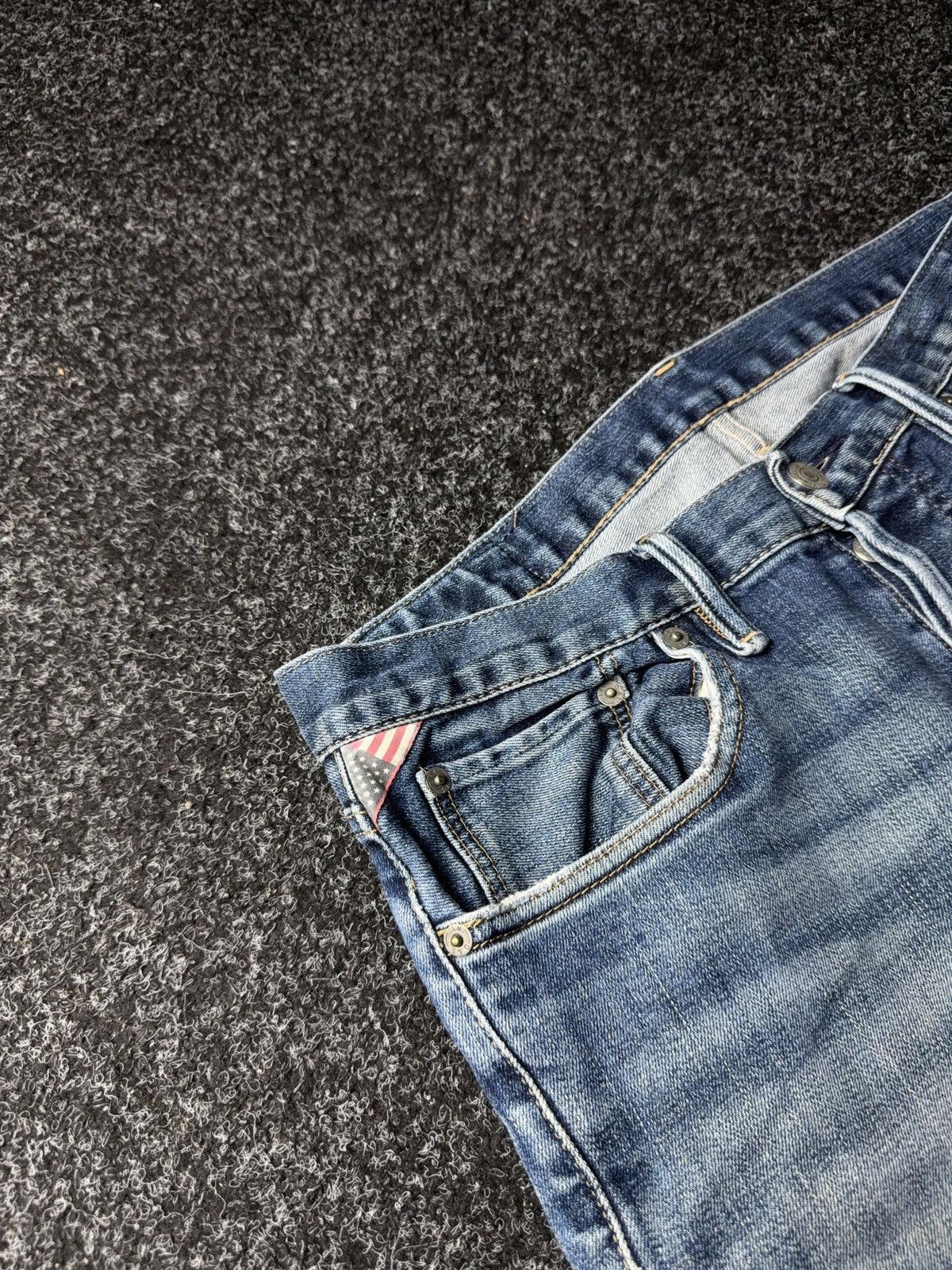 Denim & Supply Ralph Lauren Retro Y2K Ralph Lauren Denim & Supply Lamson USA Jeans Size US 33 - 7 Thumbnail