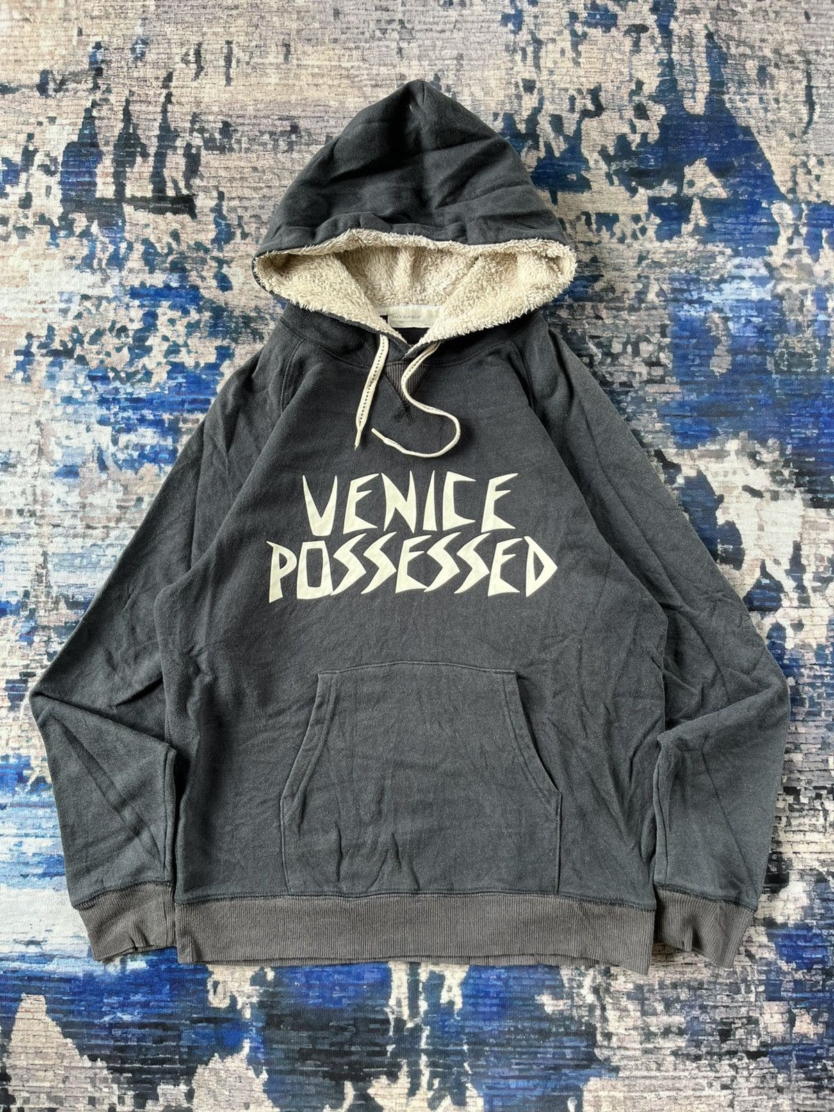 Japanese Brand 🔥Back Number Venice Possessed Big Logo Hoodie Size US M / EU 48-50 / 2 - 1 Thumbnail