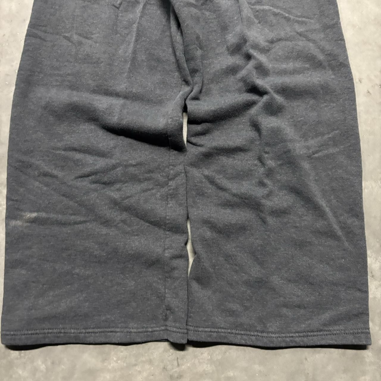 Japanese Brand × Vintage Crazy Vintage Y2K/2000s Baggy Dark Grey Skater Essential Sweatpants! Size US 34 / EU 50 - 5 Thumbnail