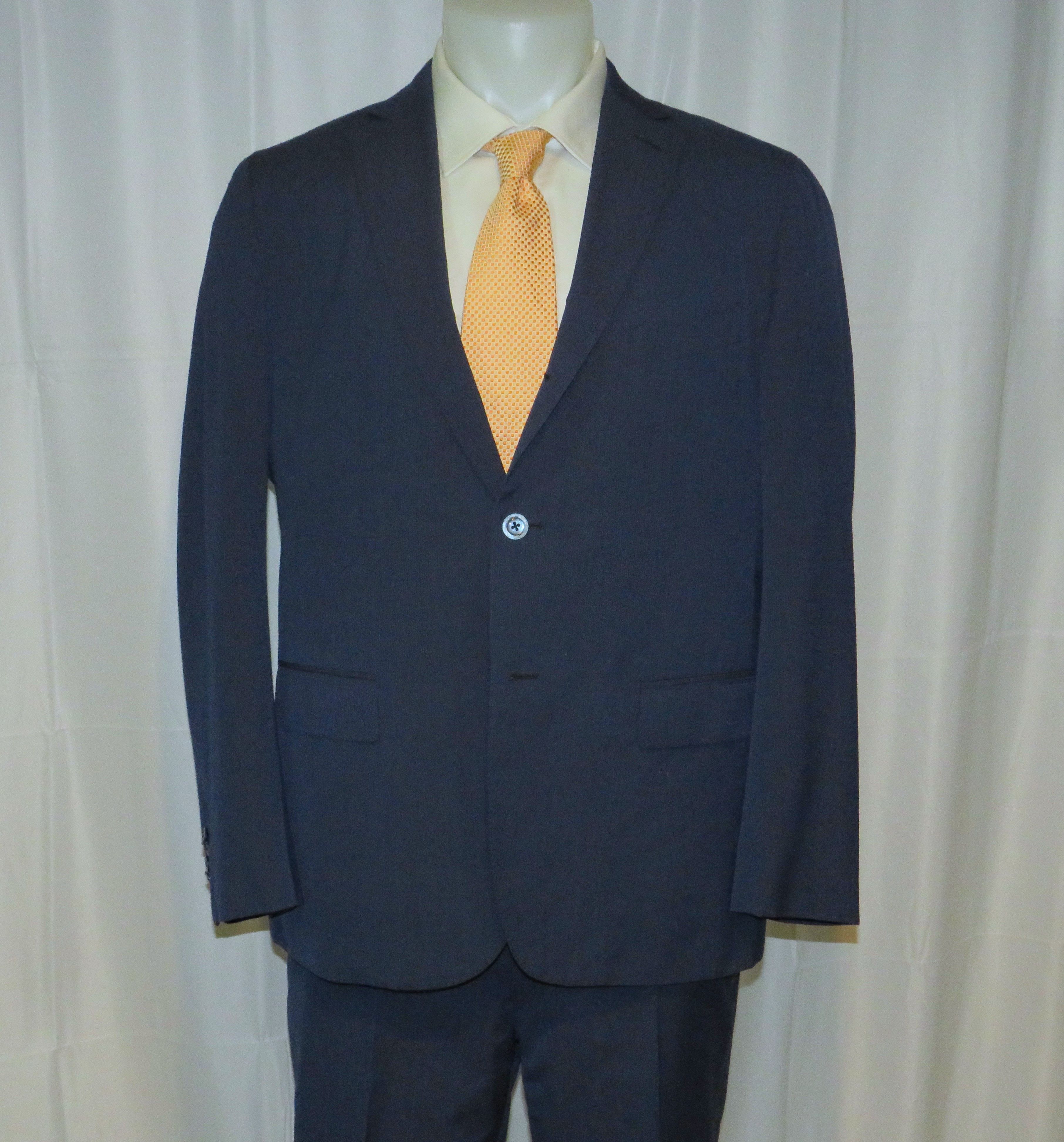 Ermenegildo Zegna Su Misura High Performance Current Three Roll Two Suit 44R Size 44R - 3 Thumbnail
