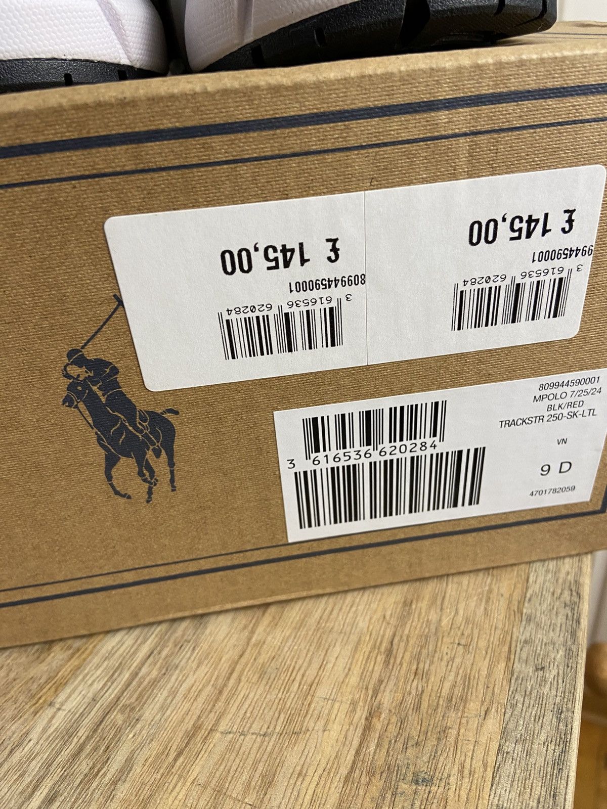 Polo Ralph Lauren New Polo Ralph Lauren Black Authentic Size 9US Size US 9 / EU 42 - 12 Thumbnail