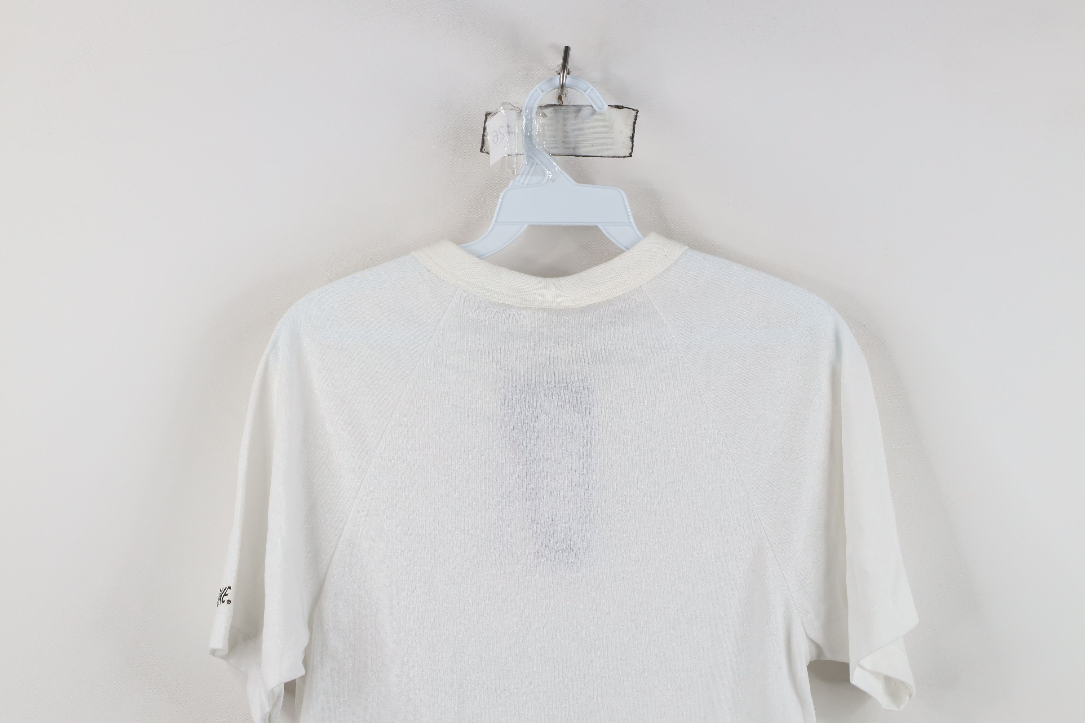 Vintage Deadstock Vintage 90s Bike Baseball Henley T-Shirt White USA Size US S / EU 44-46 / 1 - 14 Thumbnail