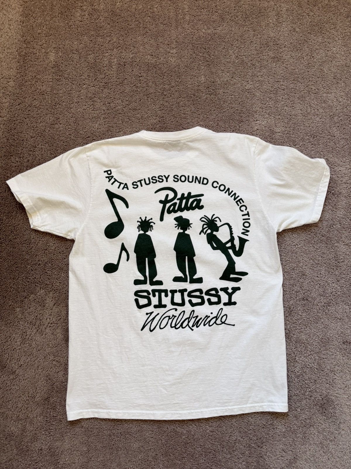 Stussy patta sound connection tee medium