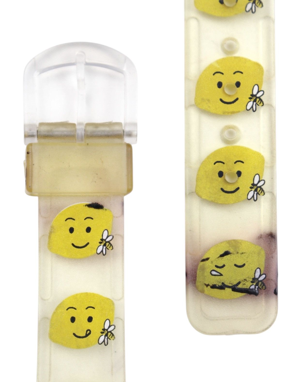 Hysteric Glamour 2000S SUNTORY LEMON BEE GRAPHIC CLEAR CASE QUARTZ WATCH Size ONE SIZE - 5 Thumbnail