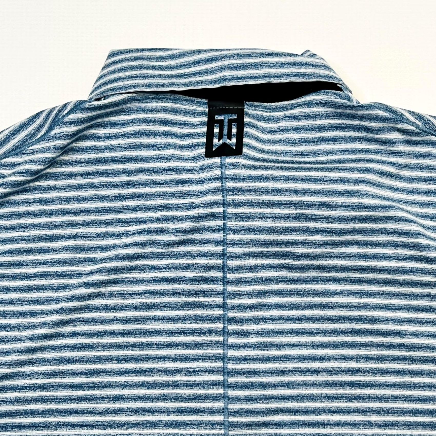 Nike Nike Dri-FIT Polo Shirt Mens XL Blue White Striped Golf Tiger Woods Athletic Size US XL / EU 56 / 4 - 3 Thumbnail