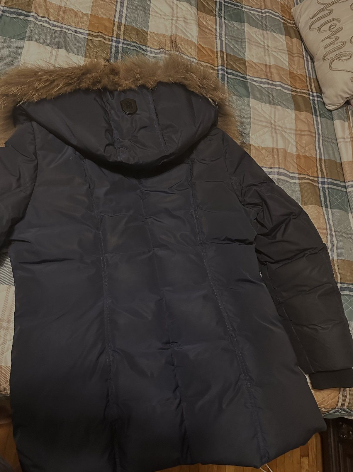 Mackage XL mackage/navy blue,brown fur Size XL / US 12-14 / IT 48-50 - 2 Thumbnail