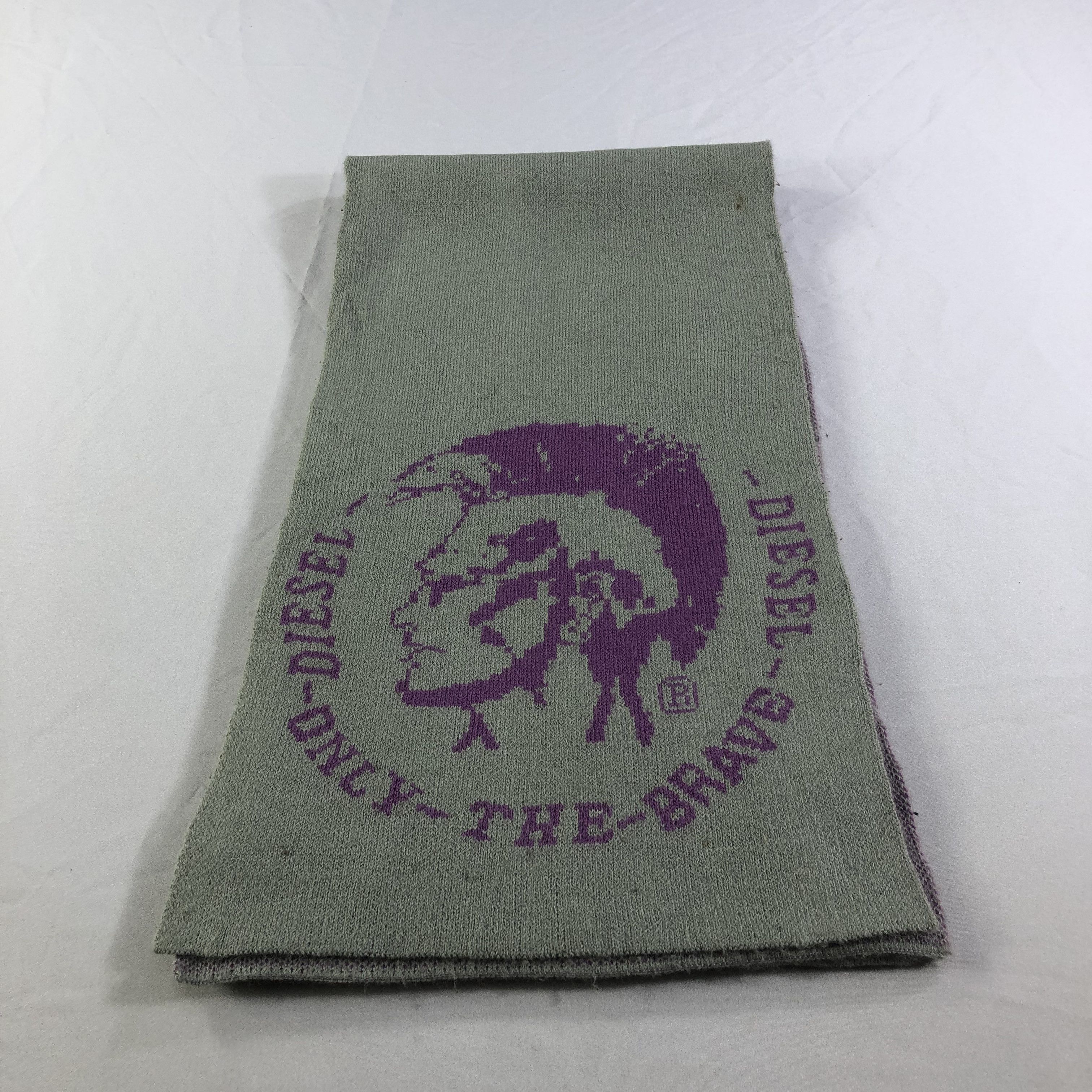 Diesel Diesel Mohawk Grey Scarf Muffler V1691 Size ONE SIZE - 1 Thumbnail