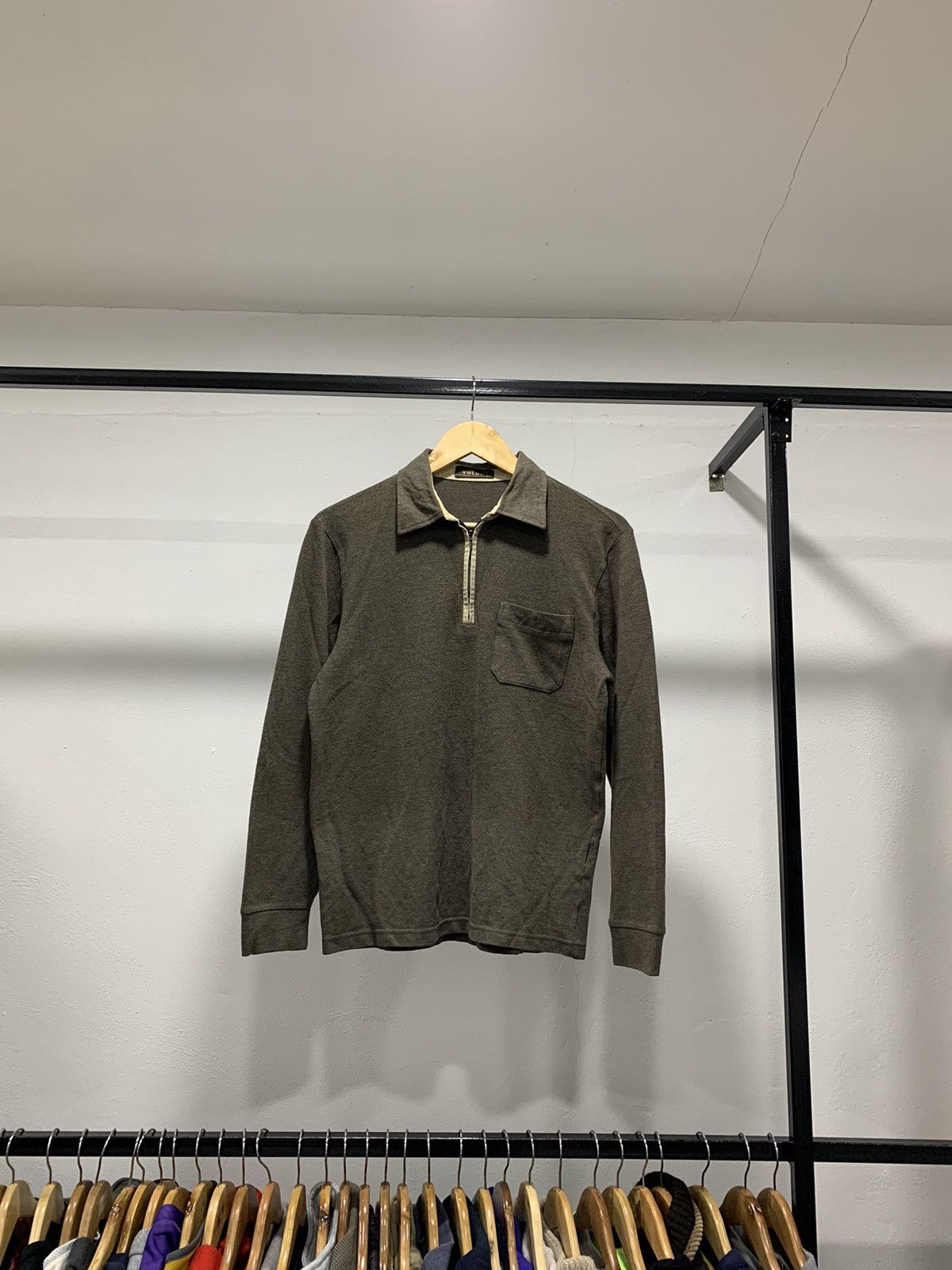Aran Isles Knitwear × Homespun Knitwear × Vintage Volunt Knit Collar Zip up Sweater Size US S / EU 44-46 / 1 - 1 Thumbnail
