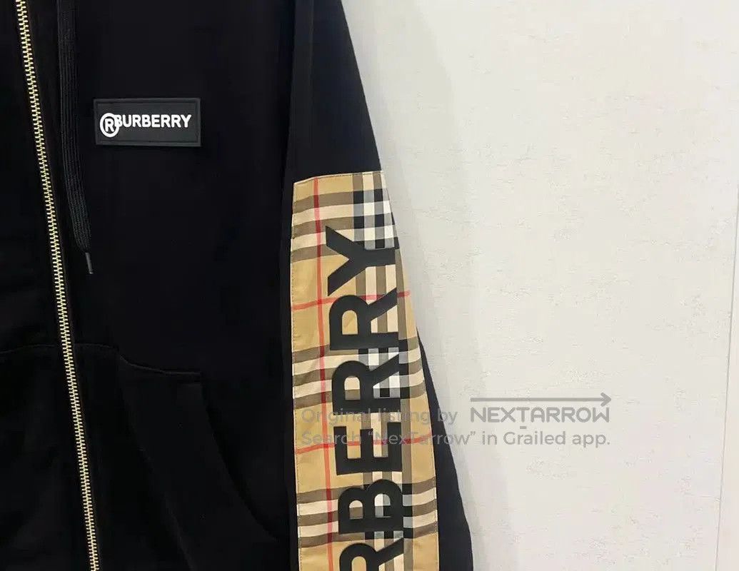 Burberry Burberry Black Cotton Women's Jacket. Size XS / US 0-2 / IT 36-38 - 2 Thumbnail