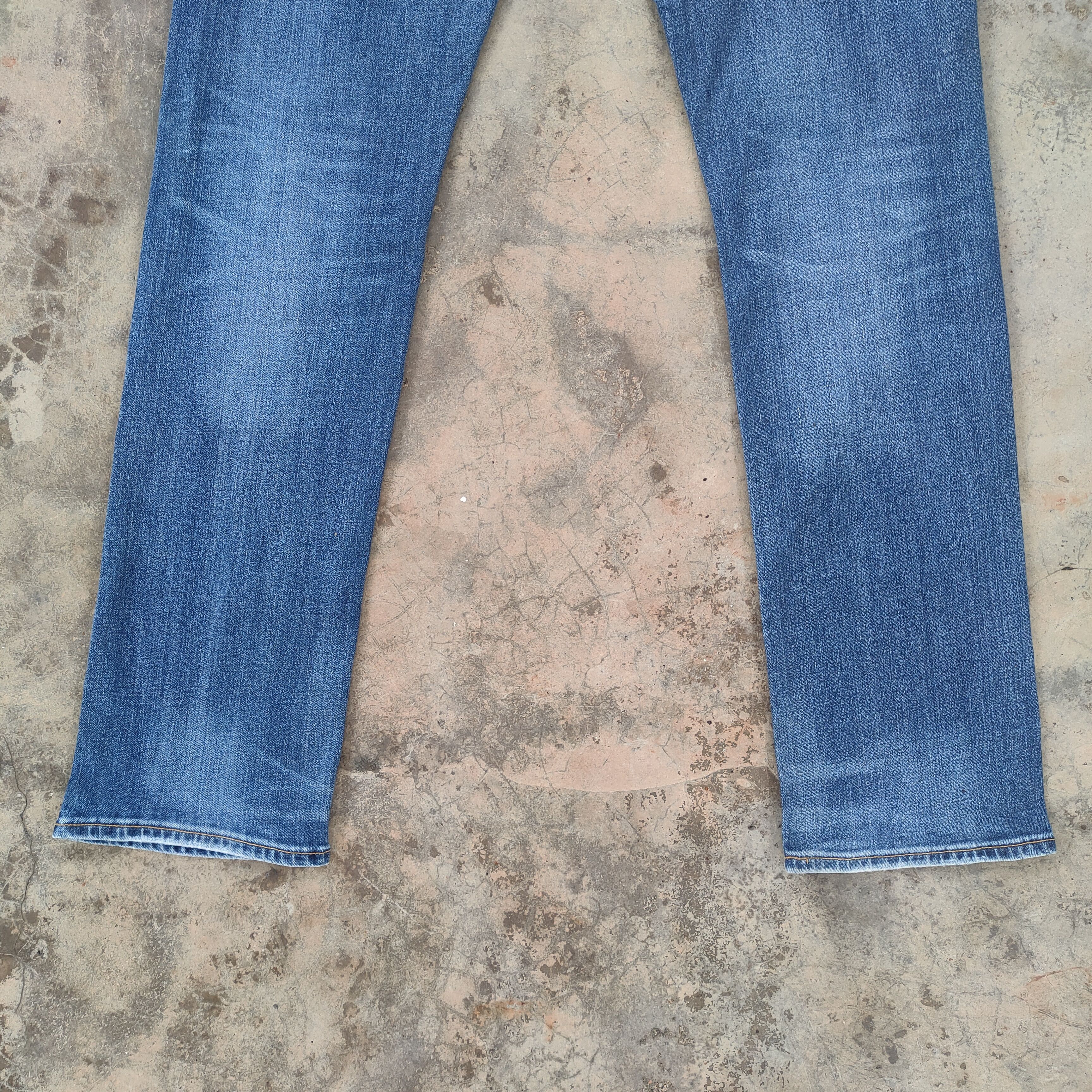 Japanese Brand VINTAGE JAPANESE FADED SKINNY JEANS DENIM PANTS Size US 34 / EU 50 - 10 Thumbnail