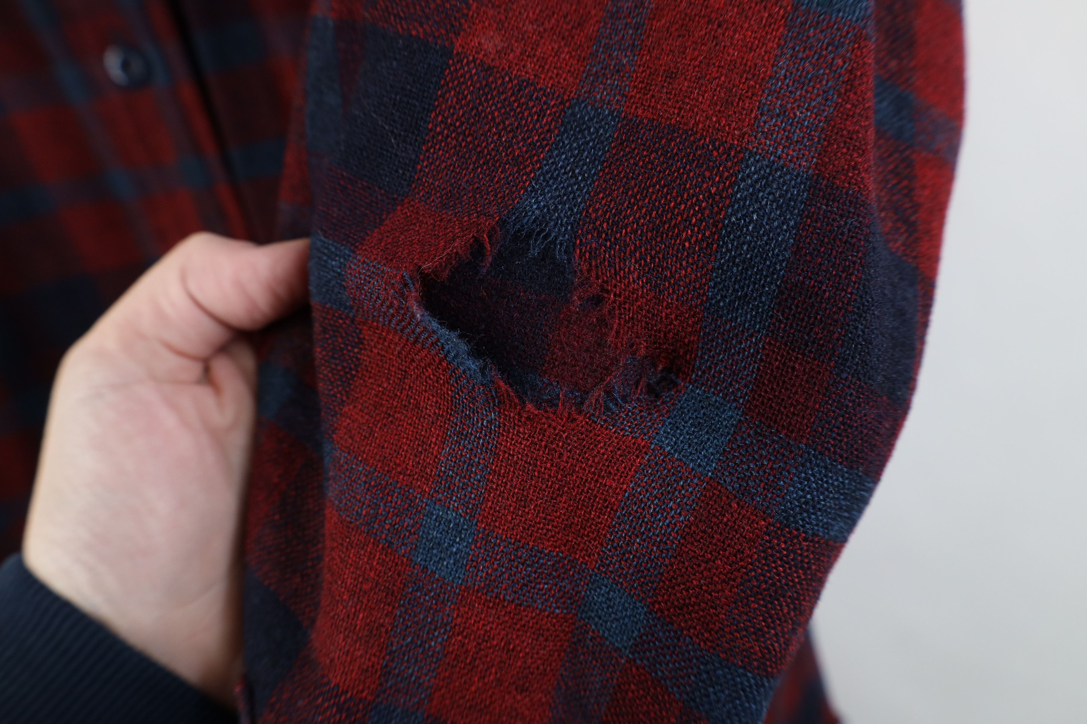 Pendleton Vintage 70s Pendleton Wool Knit Collared Button Shirt USA Size US M / EU 48-50 / 2 - 8 Thumbnail