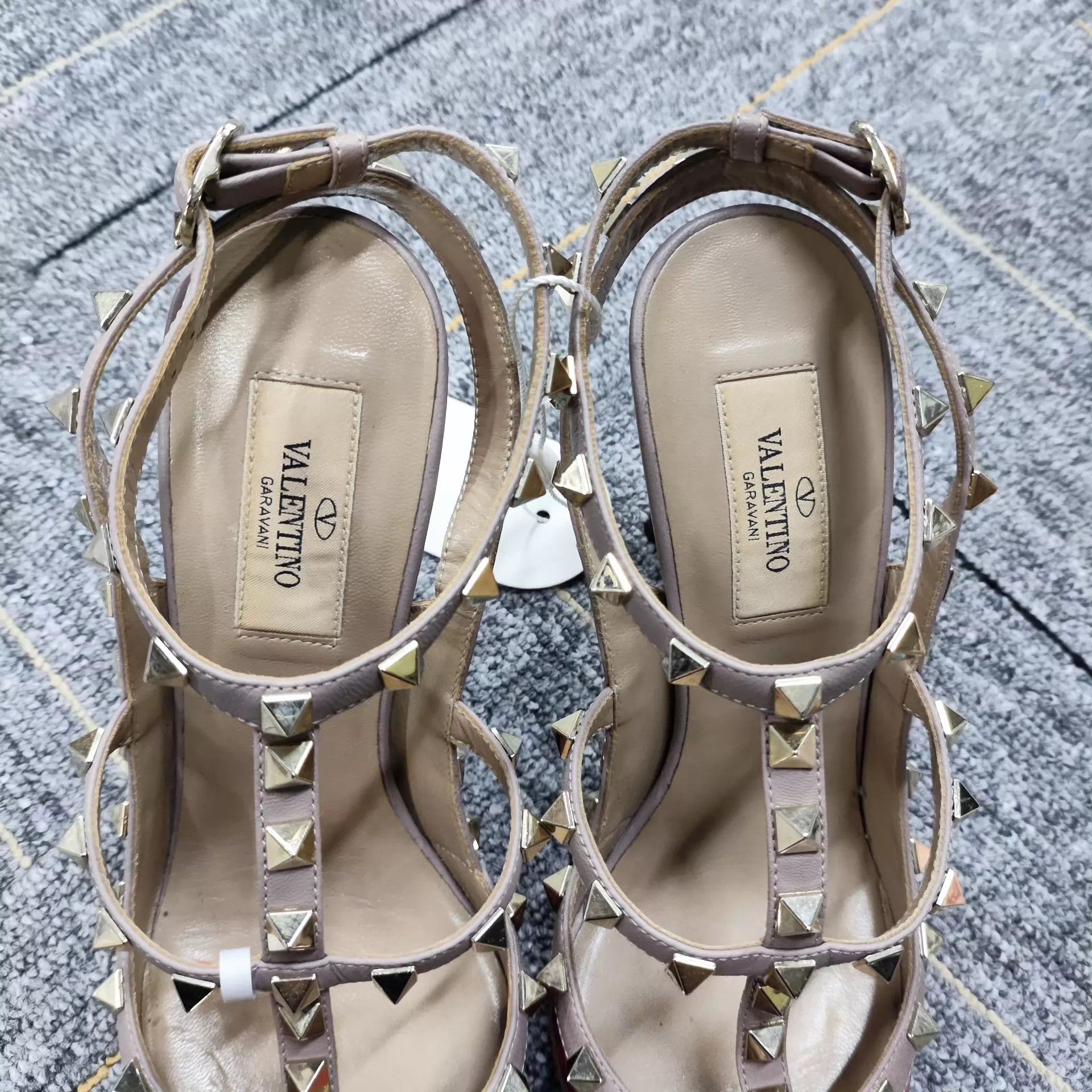 Valentino Valentino Rivet Heels Orange 38 Size US 7.5 / IT 37.5 - 4 Thumbnail
