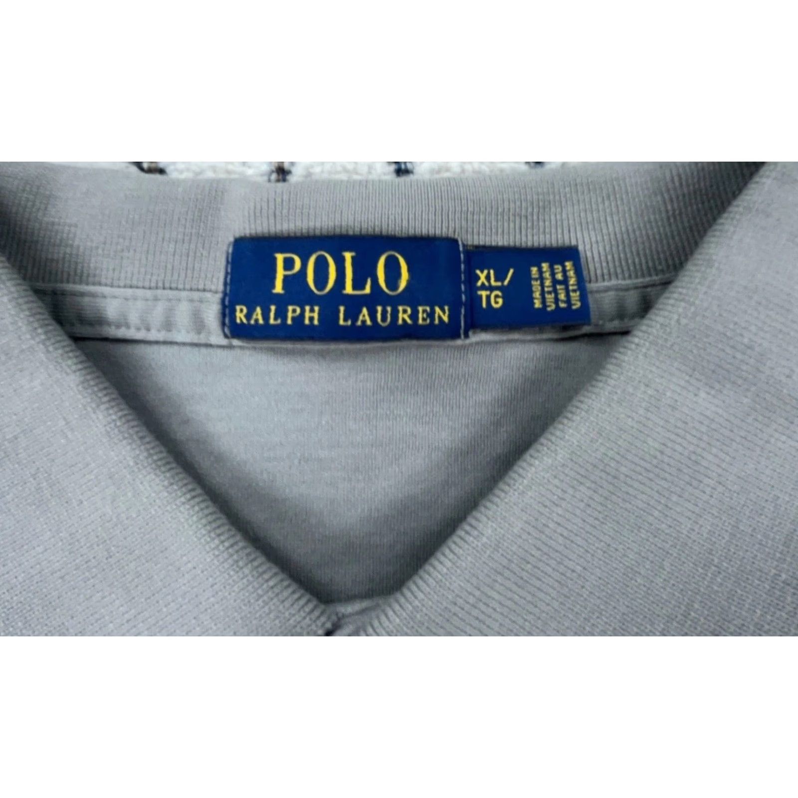 Polo Ralph Lauren Ralph Lauren Polo Shirt Men XL Gray Blue Pony Fine Soft Cotton Golf Preppy Size US XL / EU 56 / 4 - 3 Thumbnail