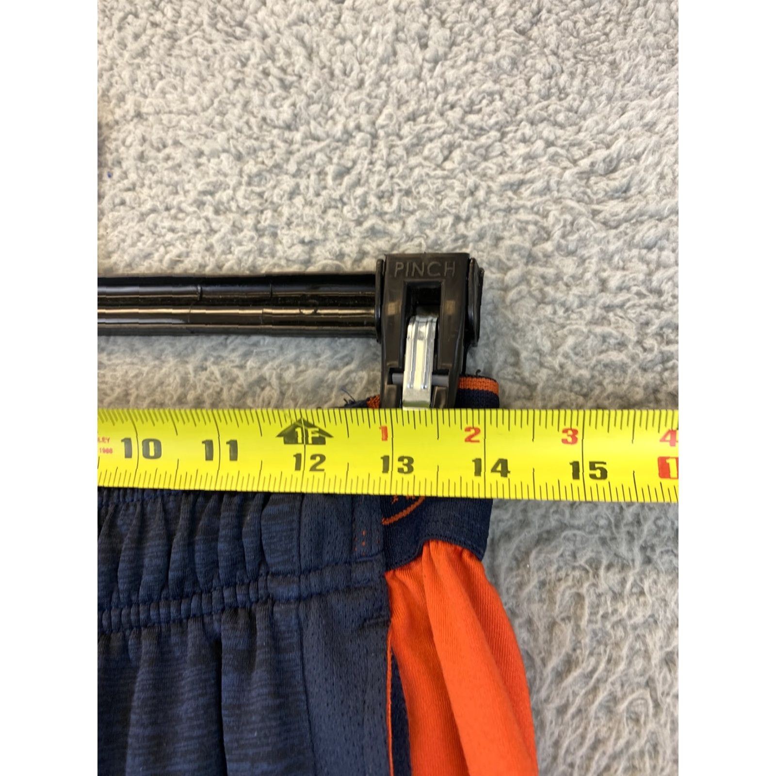 Vintage And1 Mens Basketball Gym Workout Running Shorts Orange Blue M Loose 76-13 Size US 31 - 5 Thumbnail
