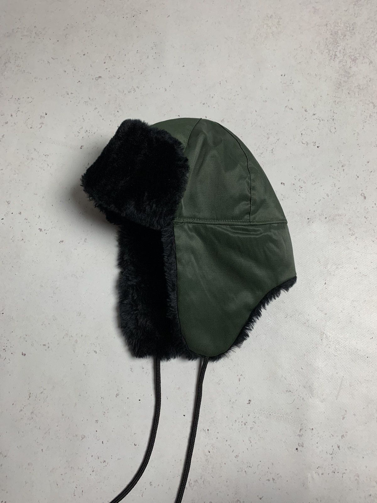 Japanese Brand × Vintage Vintage Mask Fuzzy Faux Fur Trapper Ushanka Hat OS Size ONE SIZE - 1 Thumbnail