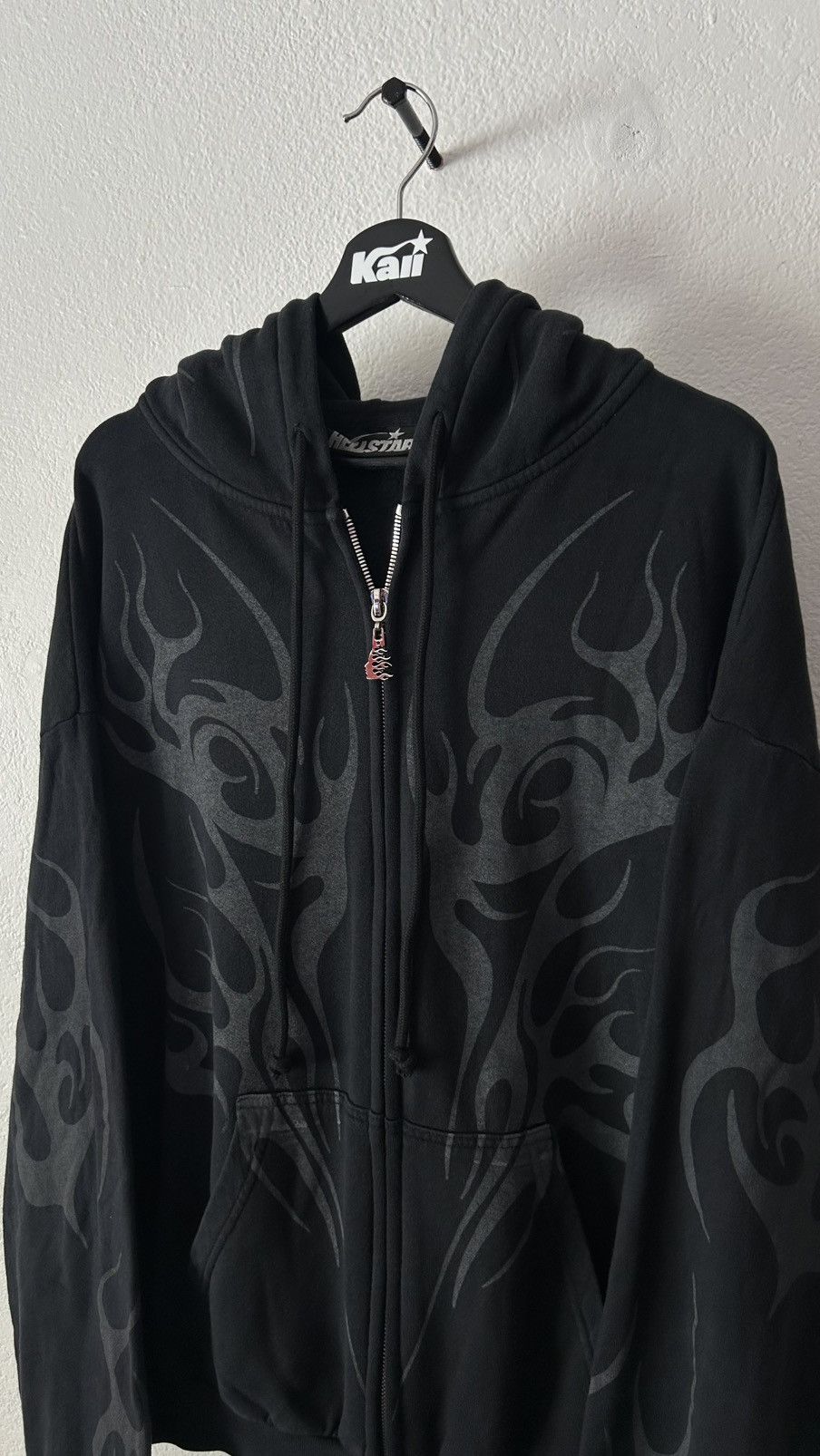 HELLSTAR Hellstar Tribal Flame Zip Up Hoodie Size US L / EU 52-54 / 3 - 4 Thumbnail