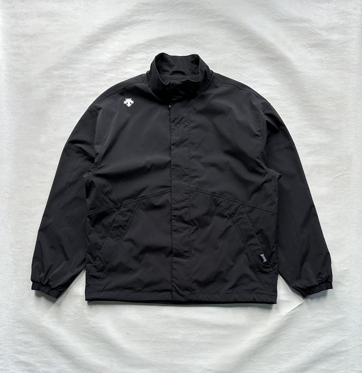 Descente × Japanese Brand × Nanamica Descente Nylon Coach The Best Lining Warm-Up Jacket Black Size US L / EU 52-54 / 3 - 3 Thumbnail