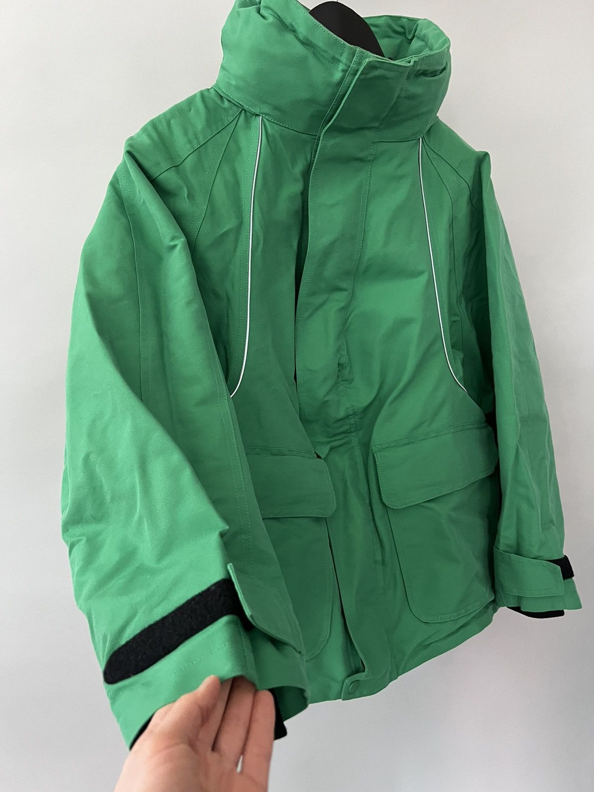 Balenciaga Balenciaga Black Swing Parka Jacket Size US M / EU 48-50 / 2 - 5 Thumbnail