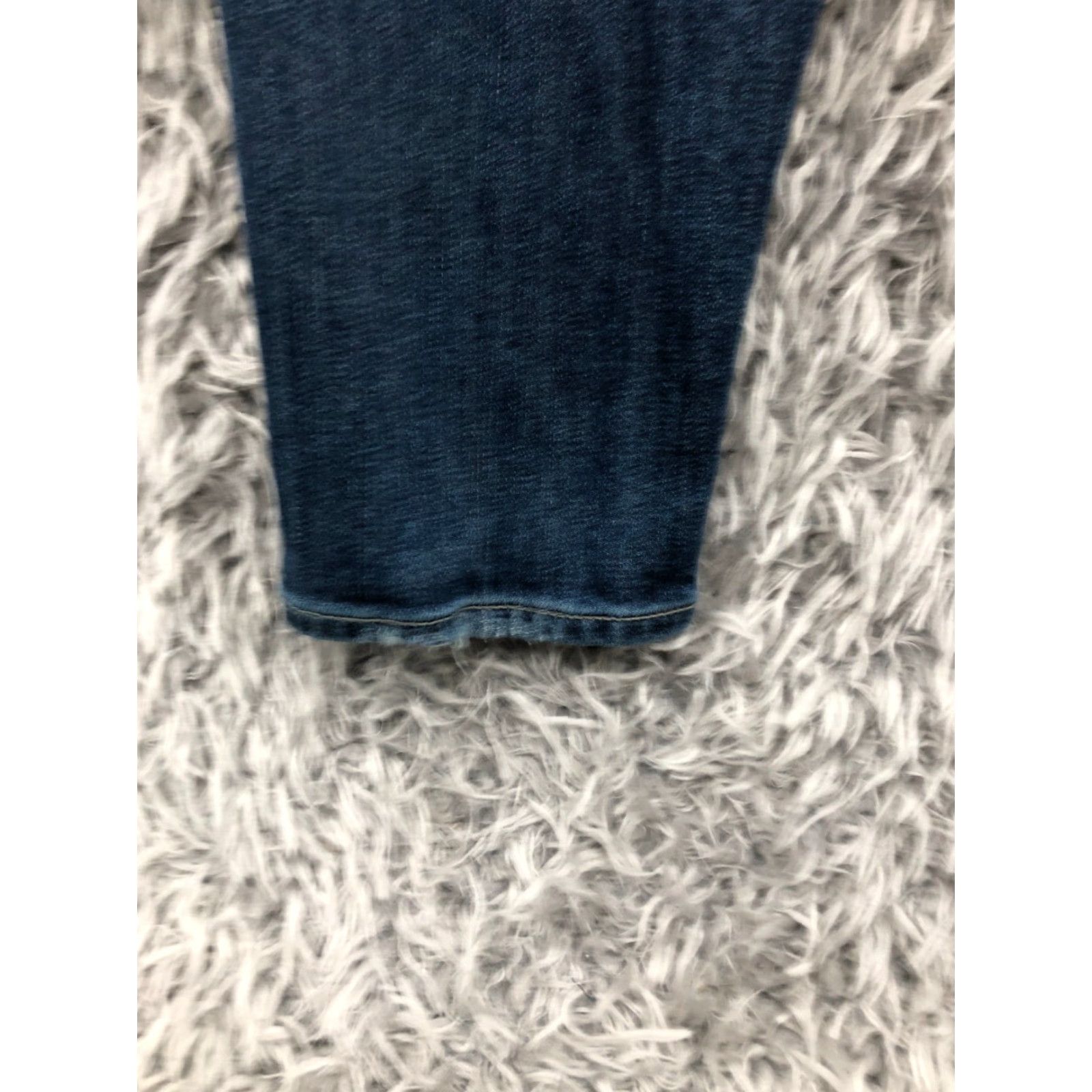 Vintage Eastern Sewn Skinny Jeans Womens Size 30 Medium Wash Blue FLAW Size 30" / US 8 / IT 44 - 7 Thumbnail