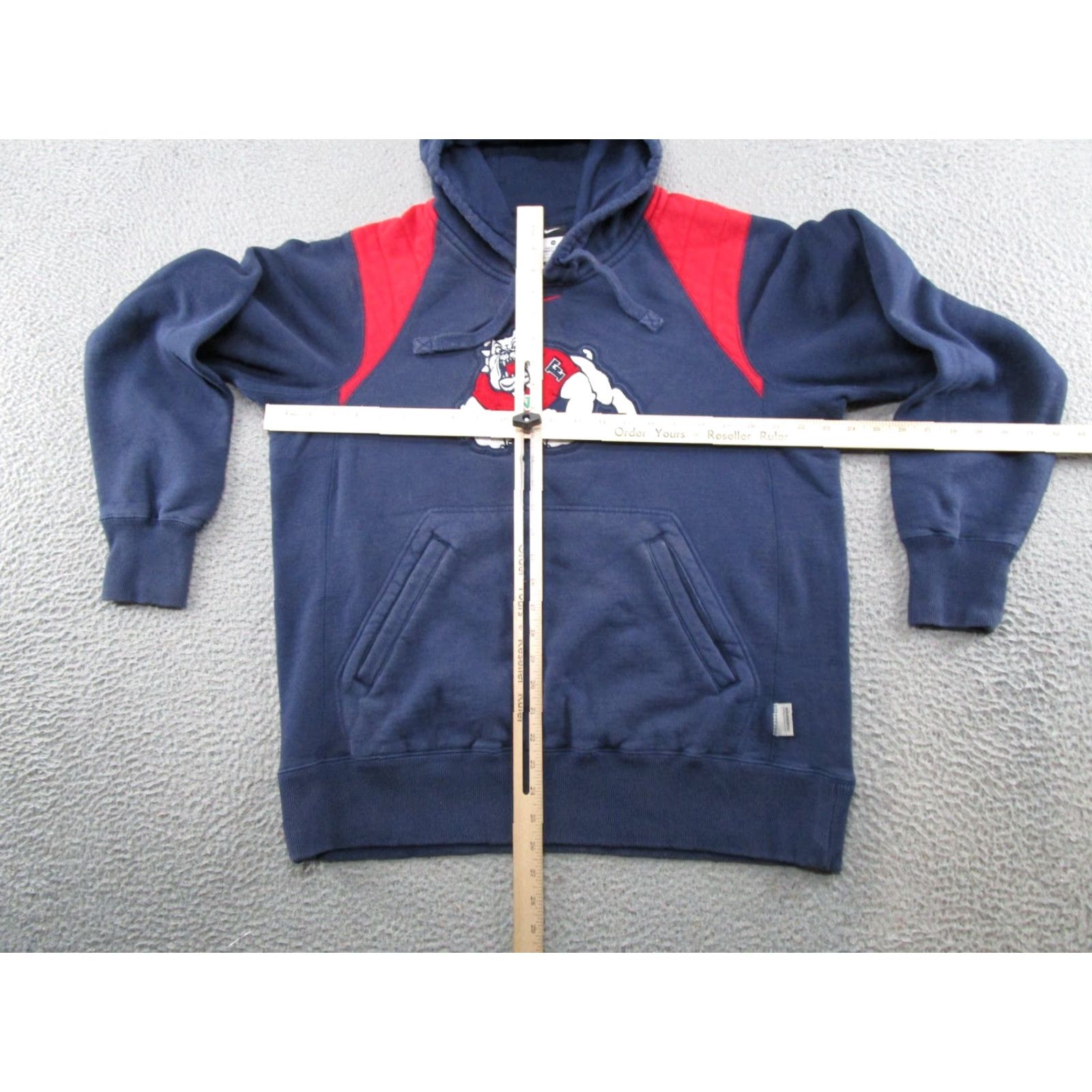 Nike Nike Fresno Bulldogs Center Swoosh State Mens Pullover Hoodie Sweatshirt Size M Size US M / EU 48-50 / 2 - 6 Thumbnail