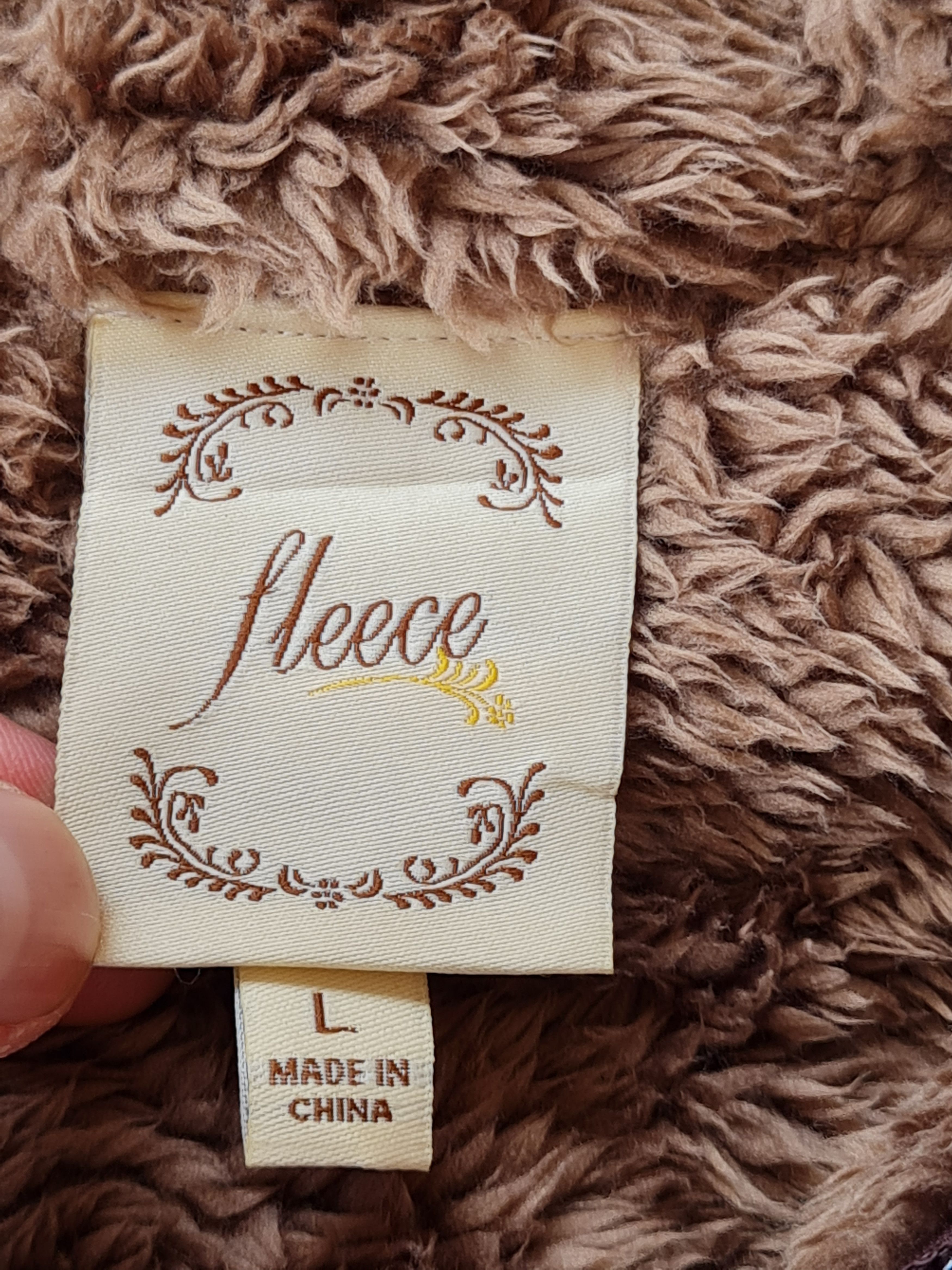 Uniqlo × Vintage Vintage Fleece Jacket Uniqlo Brown Size US M / EU 48-50 / 2 - 10 Thumbnail