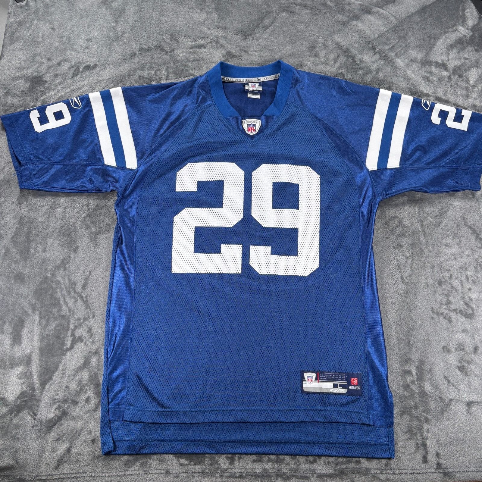 Reebok VTG Reebok NFL Indianapolis Colts Joseph Addai Football Jers Size US L / EU 52-54 / 3 - 1 Thumbnail