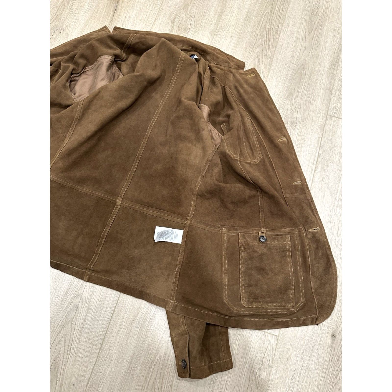 Polo Ralph Lauren Polo Ralph Lauren Goat Suede Utility Jacket Mens Brown Size Large Jacket Mens Brown Polo Ralph Lauren Goat Suede Utility Jacket Regular Size L Size US L / EU 52-54 / 3 - 7 Thumbnail